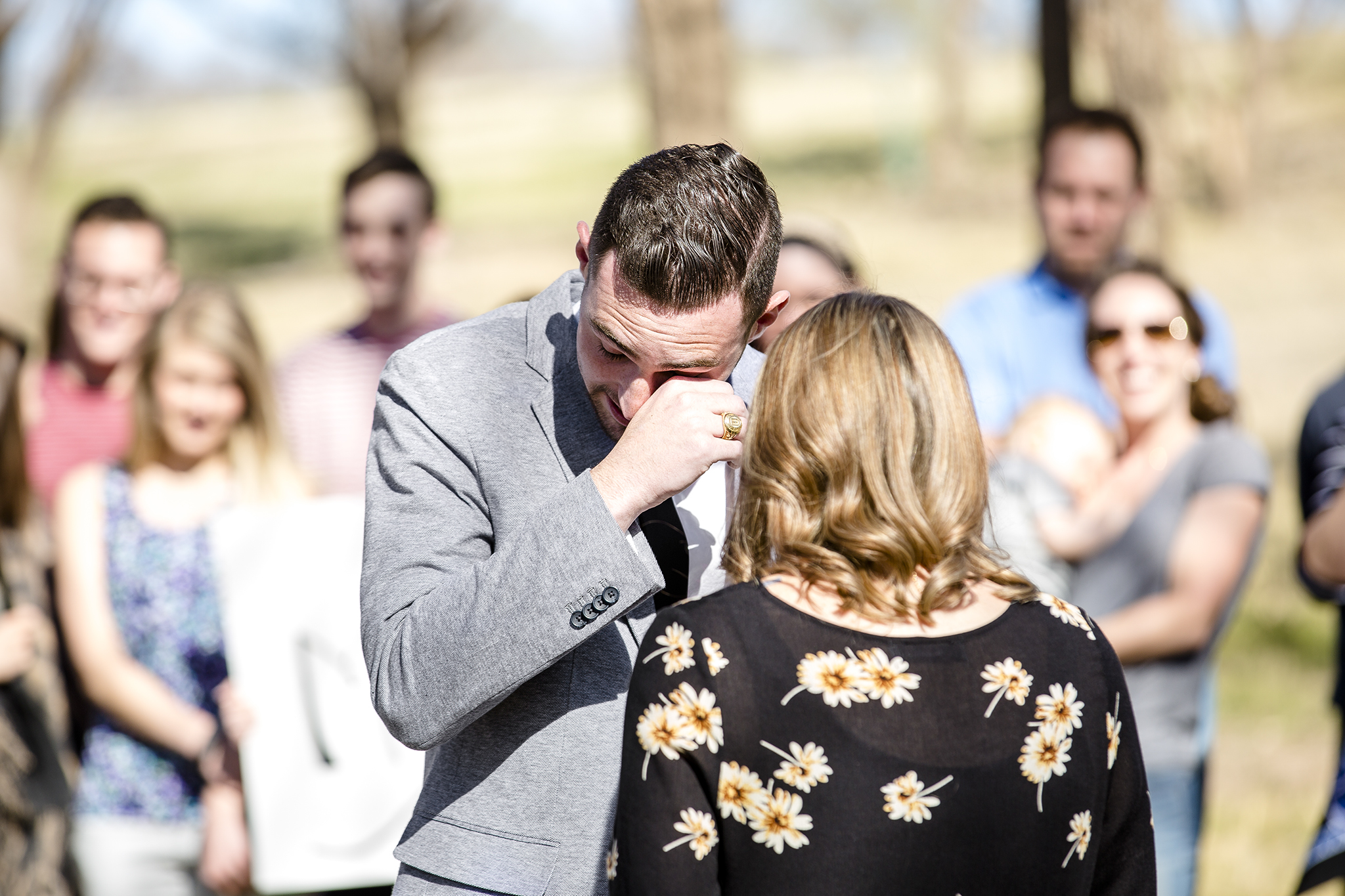 emotional moment, surprise proposal, sweet moment, bride and groom