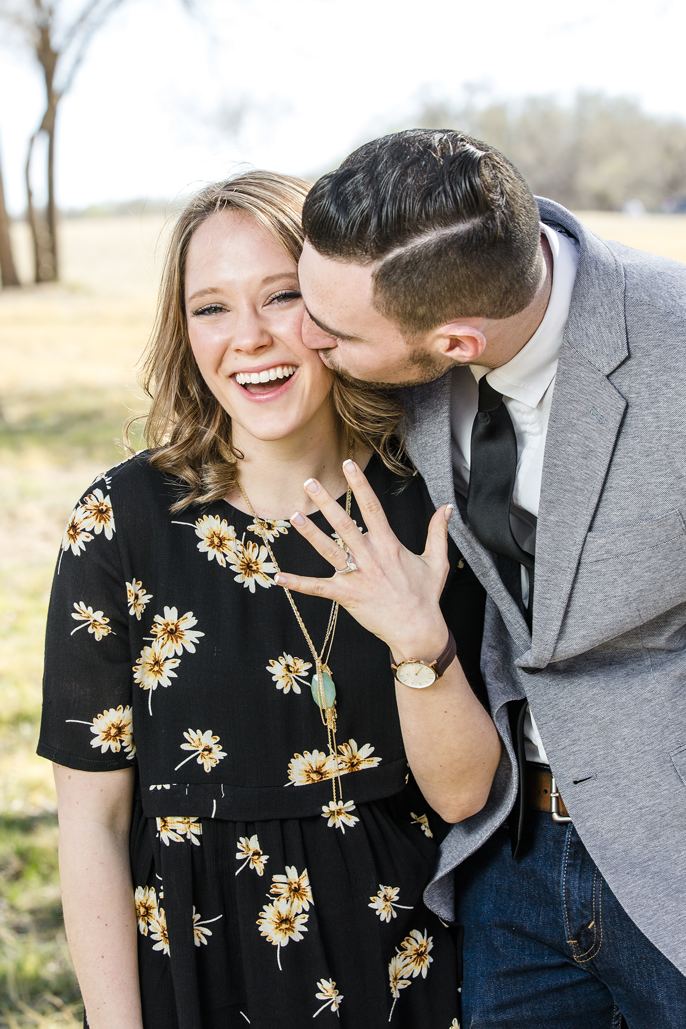 wedding ring, engagement, surprise proposal, sweet, romantic, lubbock texas
