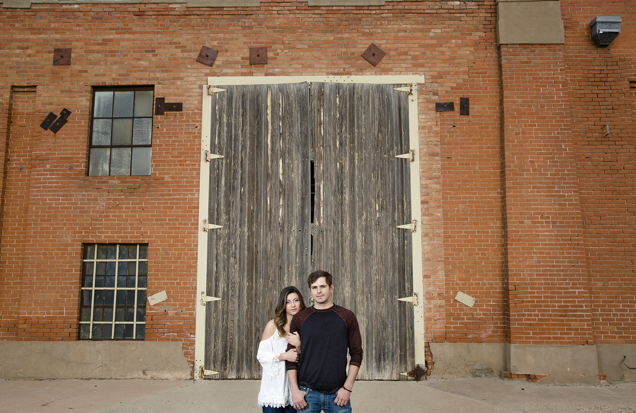 industrial, lubbock texas, hard light, edgy, wedding photography