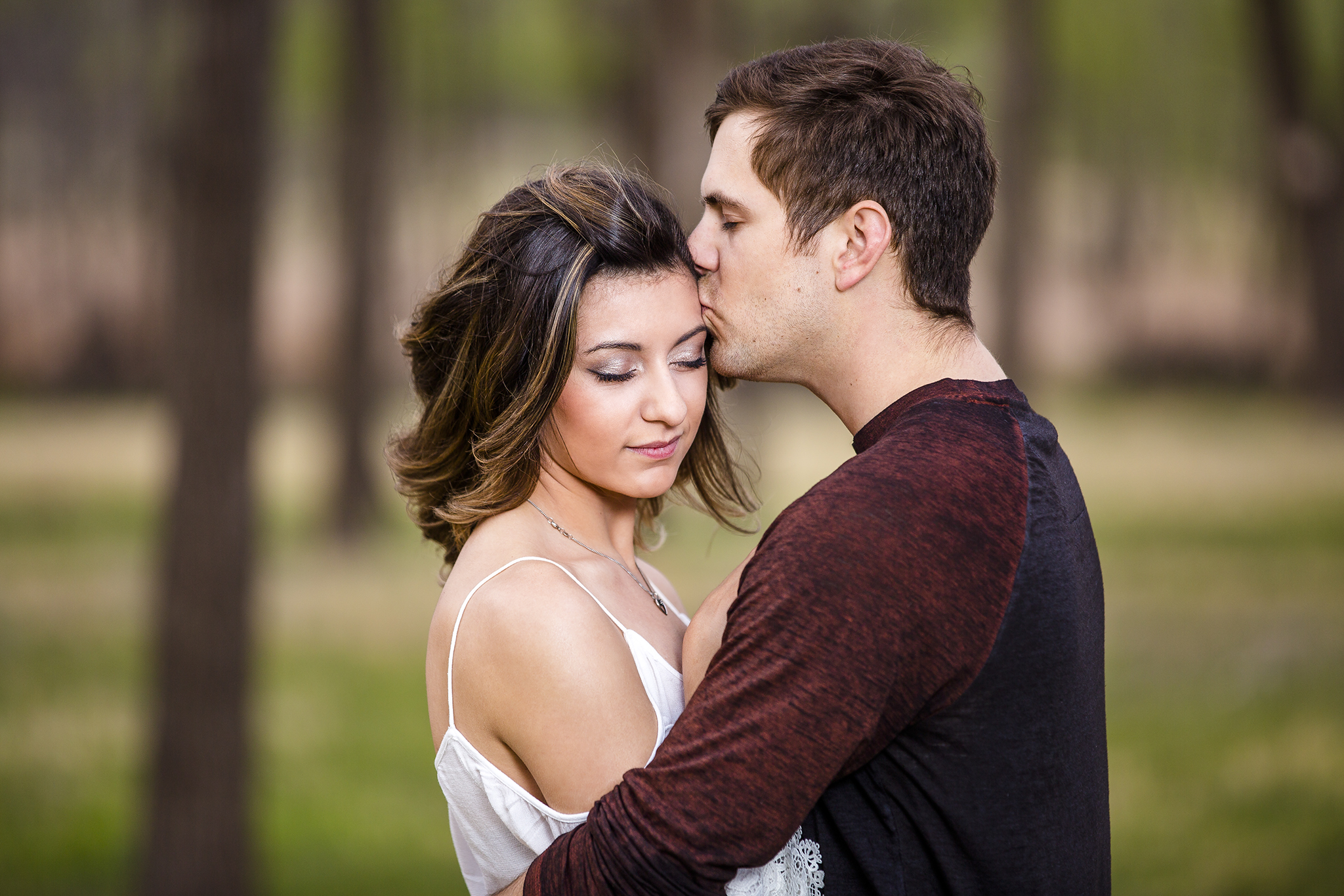 romantic moments, sexy engagement photography, cute, natural light