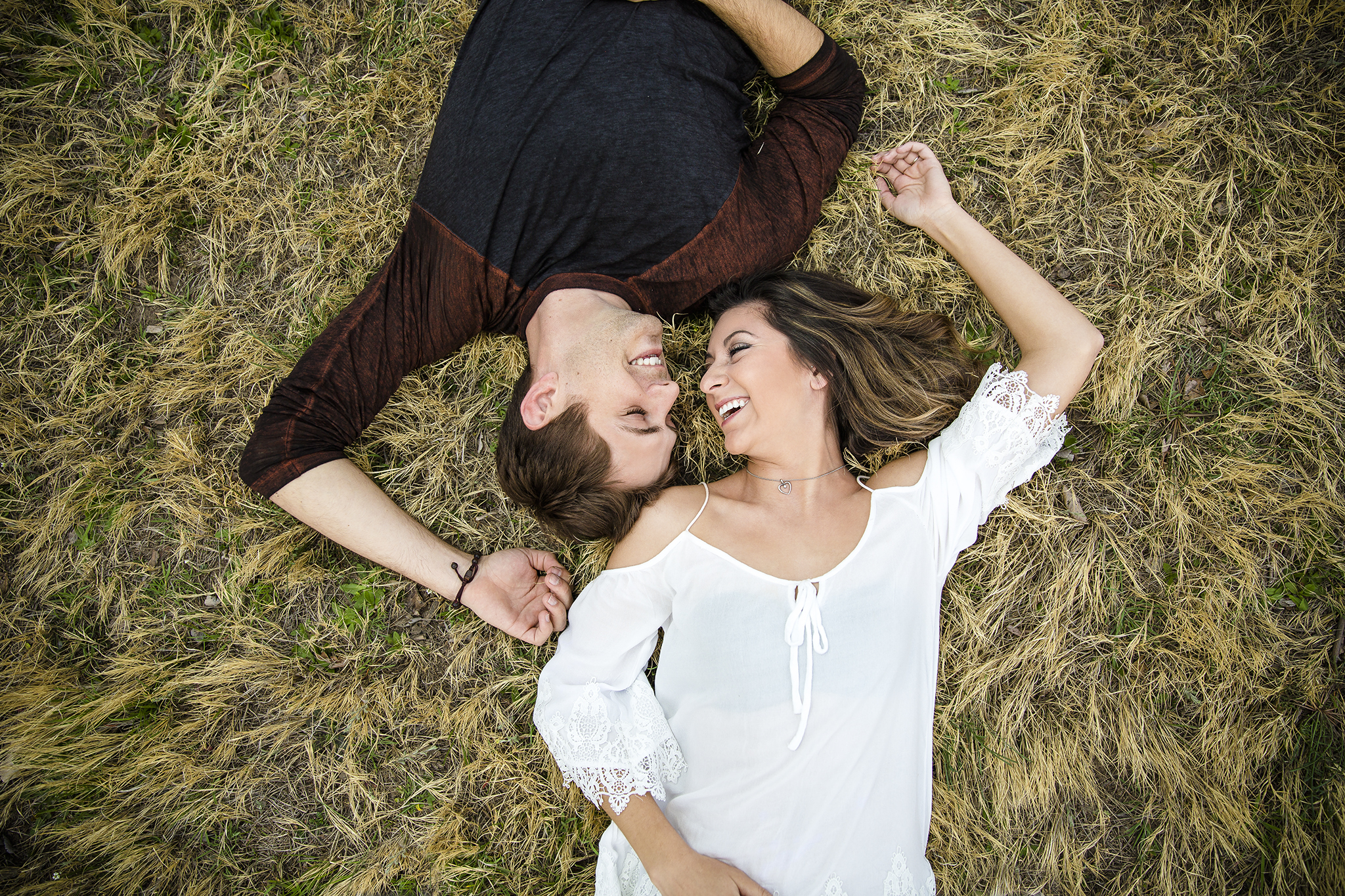 laying in the grass, creative photography, creative posing