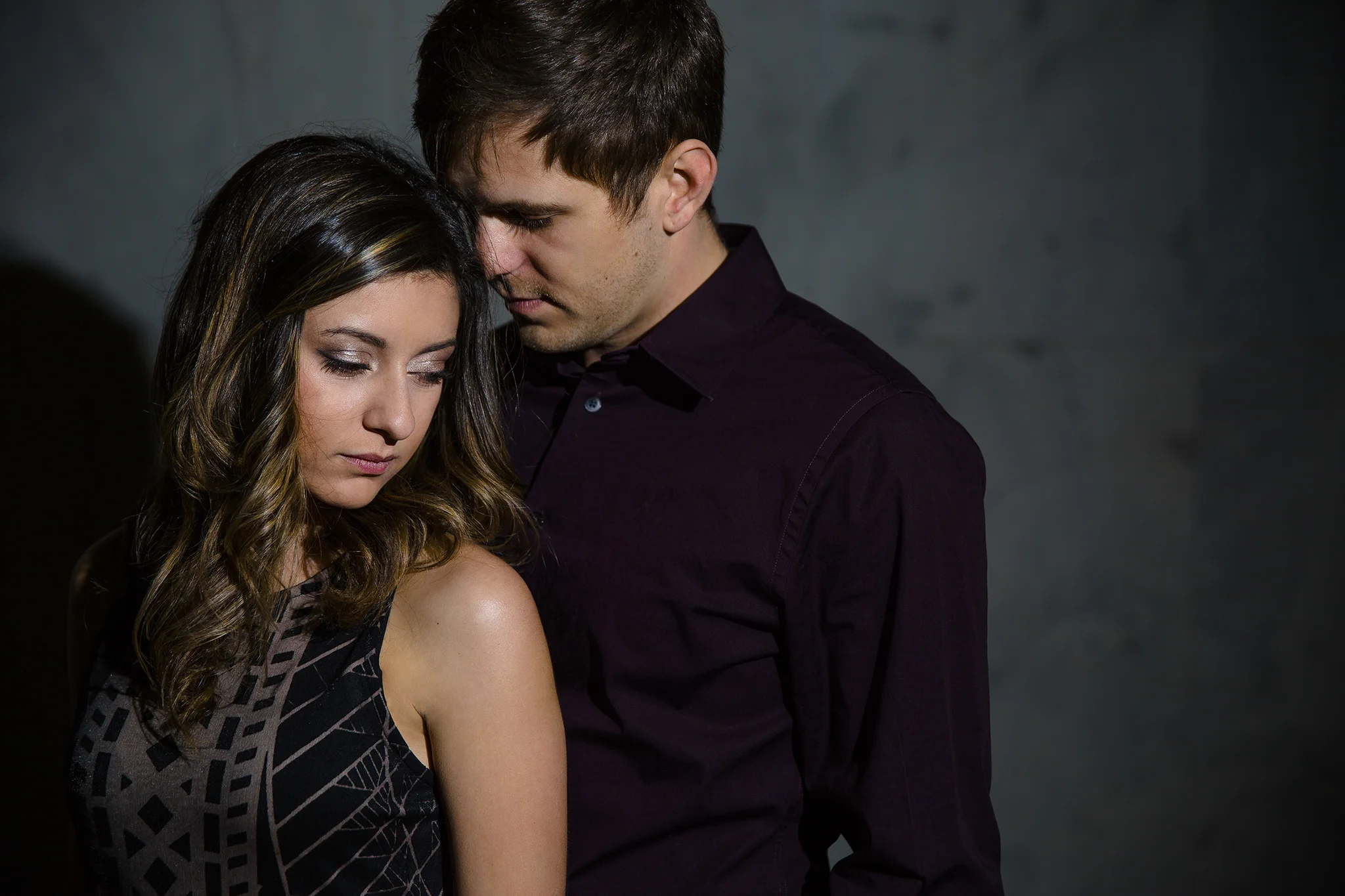 edgy, hard light, dramatic, downtown lubbock texas, experience life church