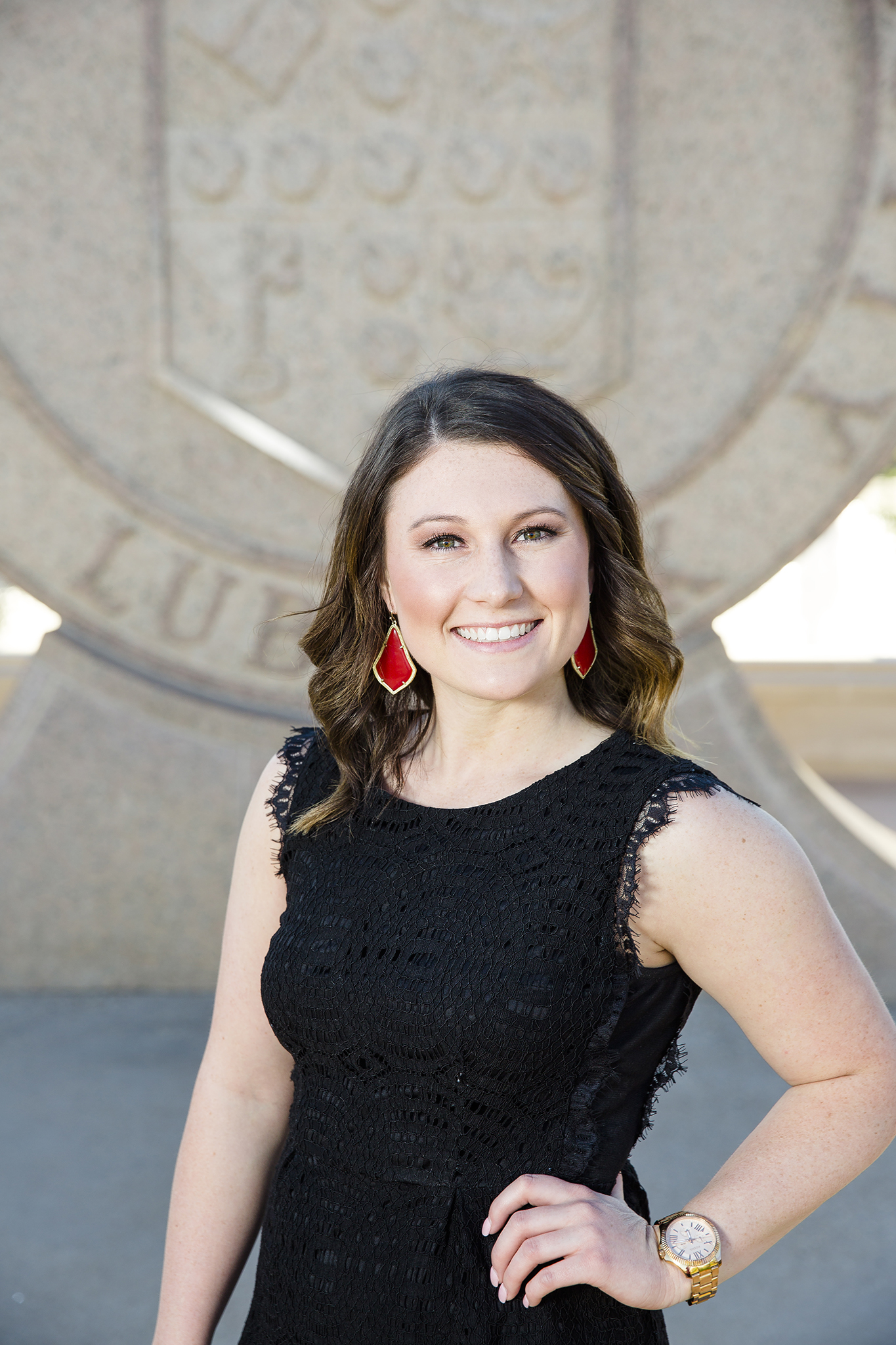 Black Dress, College Campus