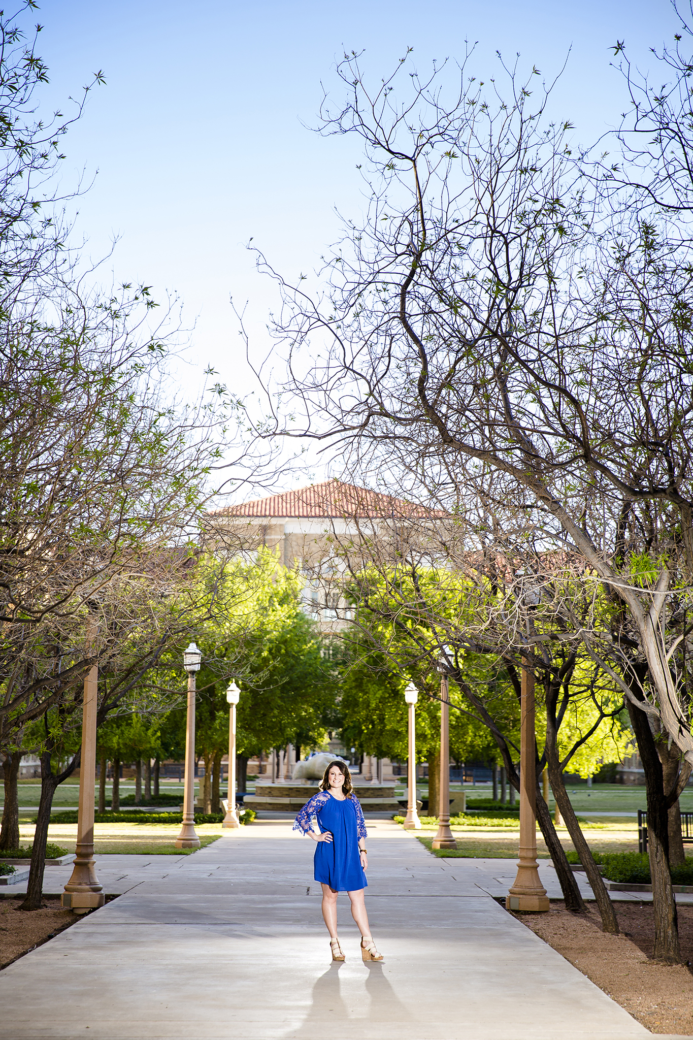 College Campus, TTU, Senior Pictures