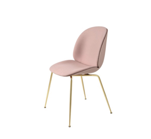 The Beetle Chair has me wanting to place it in every color on every project right now! It was designed by Enrico Fratesi. Google the process sketches sometime... super neat. 
