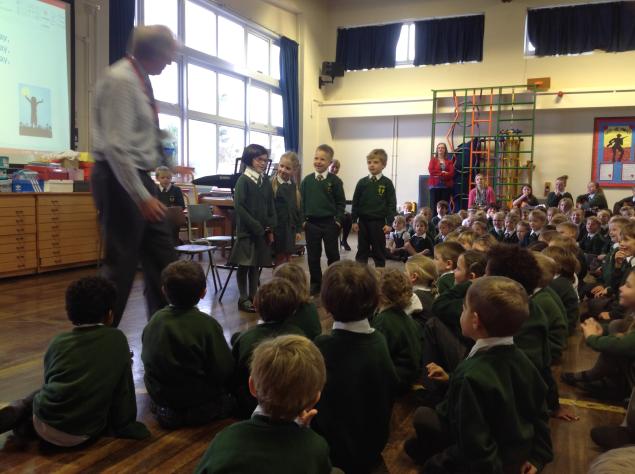  We enjoyed singing our anti-bullying song with author and song writer Jason Beresford.. 