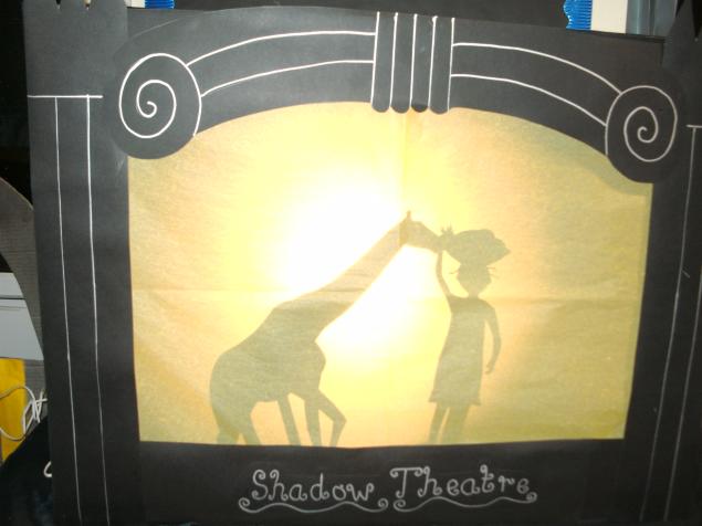  We learned that shadow puppetry is one of the oldest forms of puppetry. We read traditonal folk stories: Hansel and Gretel from Germany, Handa's surprise from Africa and Baba Yaga and the Black Geese from Russia. The children performed &nbsp;their v