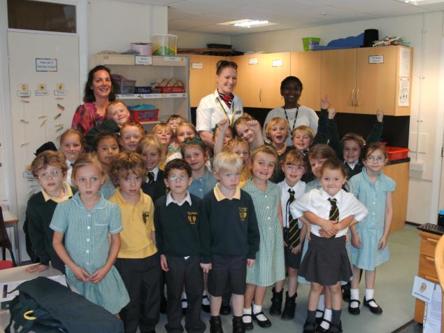  We were also very lucky to have a Jet 2 pilot come in to talk to us about his job and how aeroplanes fly. 