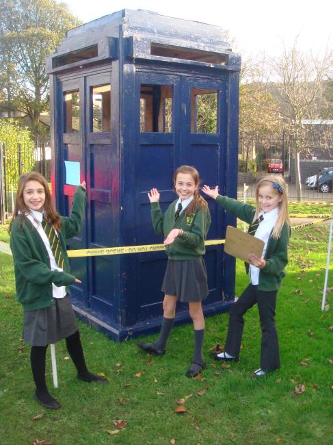 Yes we solved it! Now visit the TARDIS Our mystery character was Guy Fawkes. We then had to research facts about Guy Fawkes.