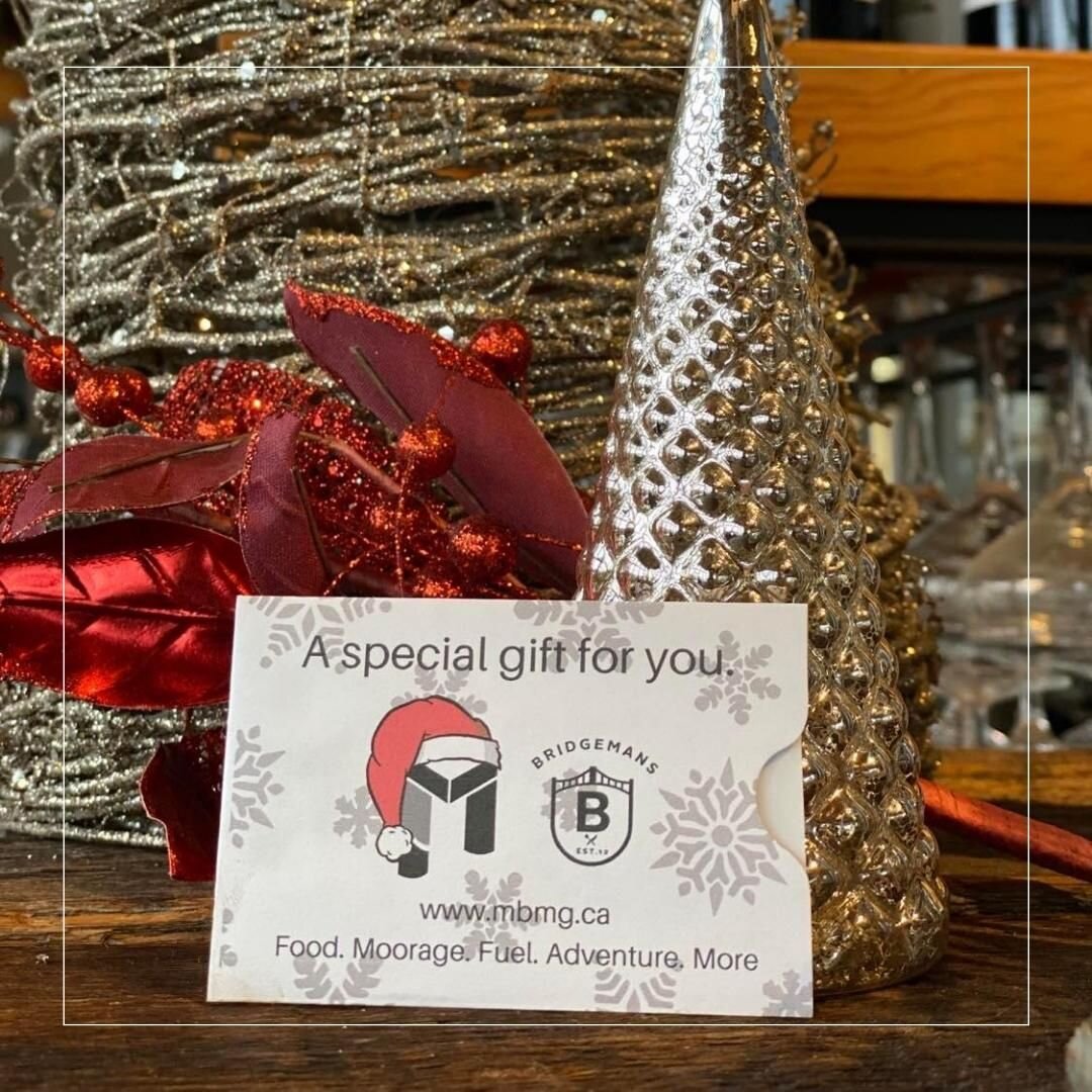 Not sure what to get the boater on your list? 🎁

MBMG gift cards can be used at any MBMG location for fuel, moorage, adventures, food from @bridgemans.ca and more! 

#marina #vanisle #giftgiving #millbay #sidney #penderisland #portrenfrew #kitimat