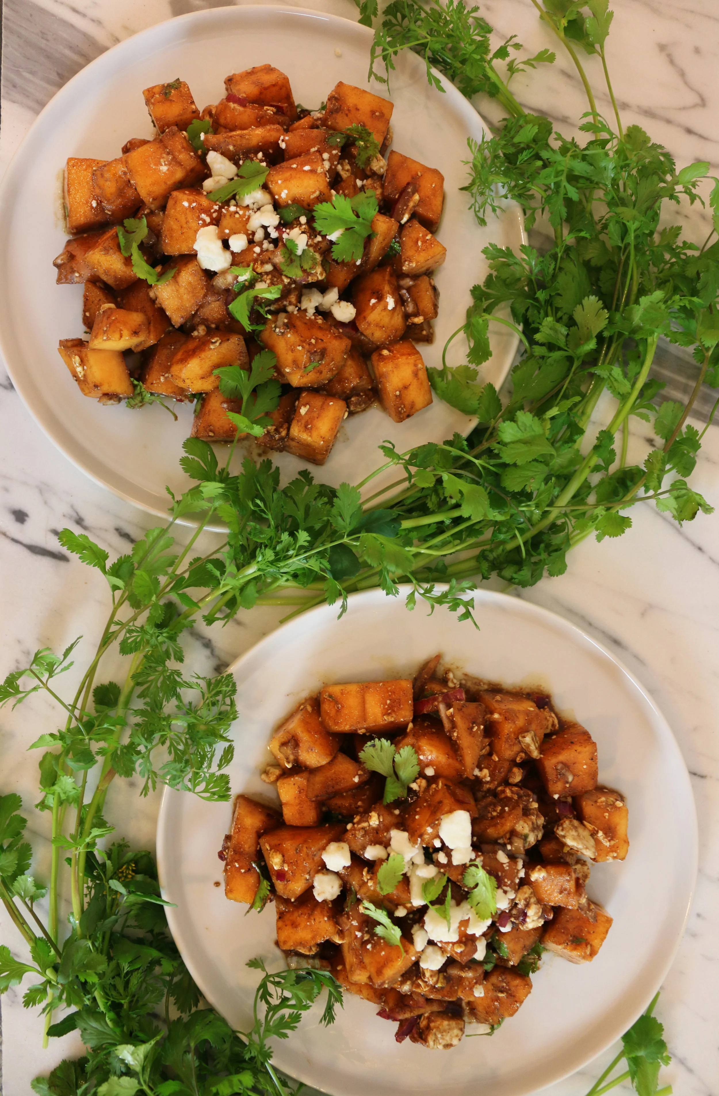 Melon and balsamic feta salad-culinarywitch.JPG