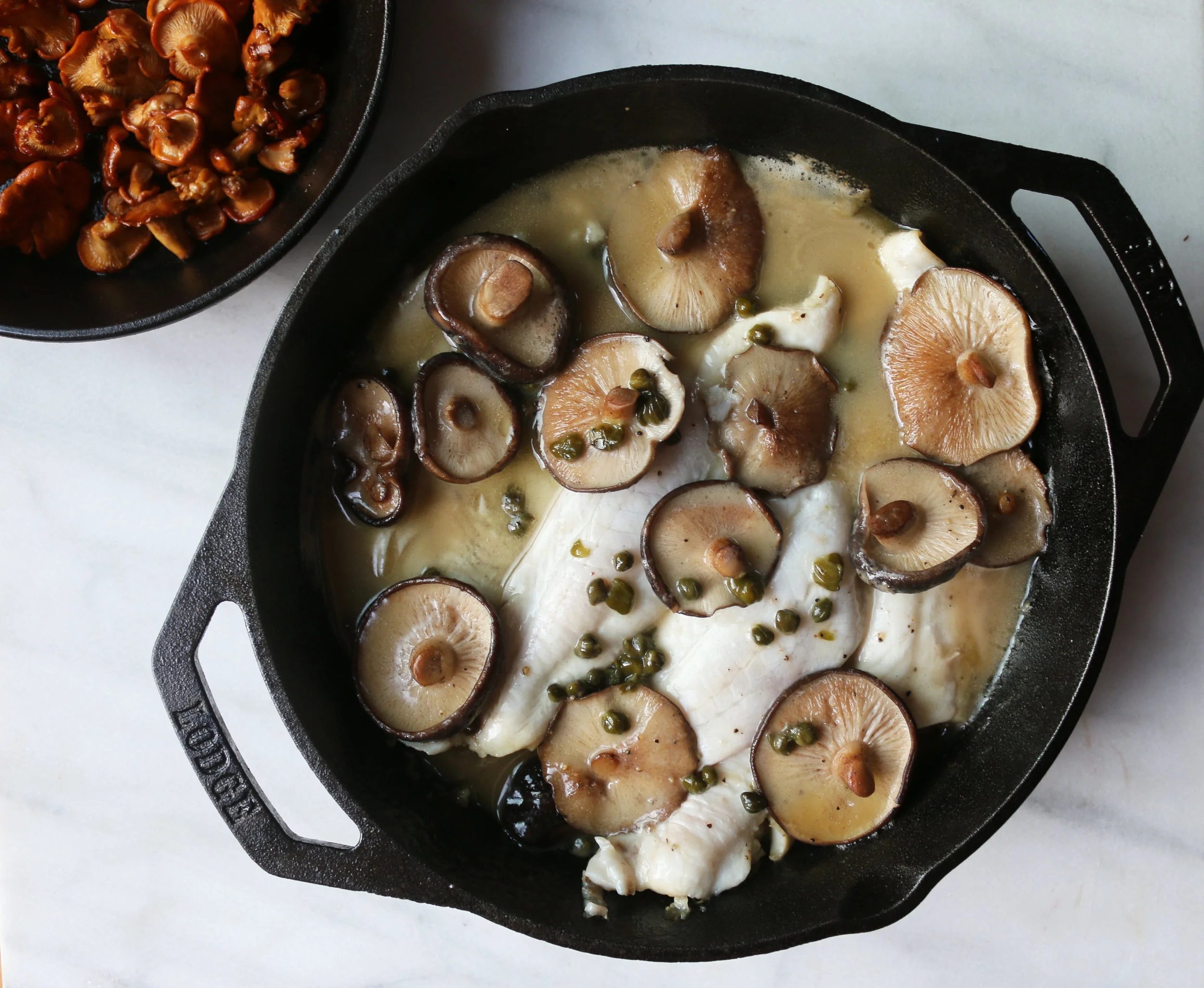 Shiitake Caper Sole-CulinaryWitch.JPG