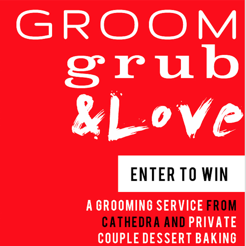 Win A Free Hair Cut from Cathedra! #GroomGrubLove Contest Ends on March 1ST