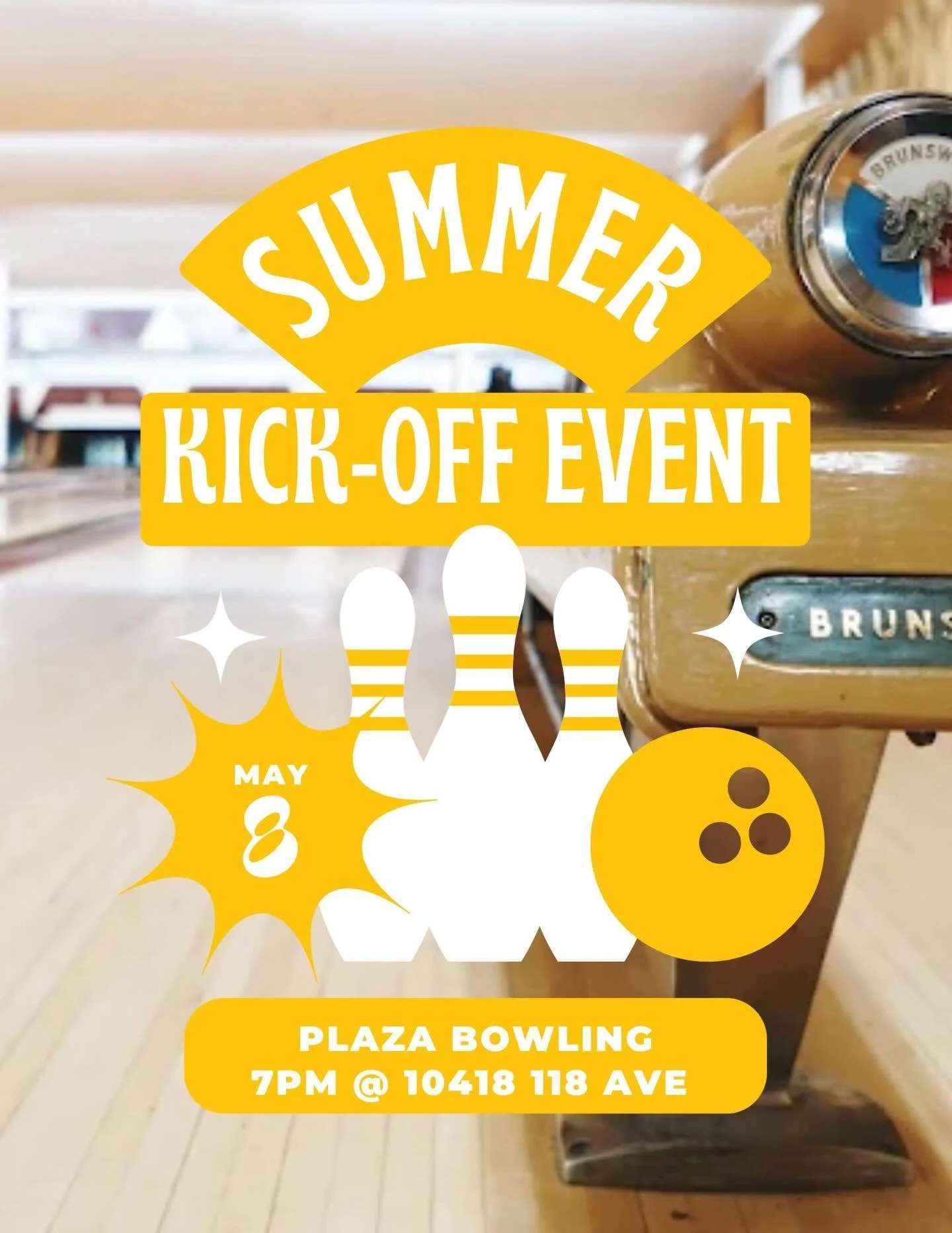 Even though it&rsquo;s still snowing we can feel summer JUST around the corner🌞! Come celebrate the beginning of summer cycling season with us @plazabowlingco 

🗓️Friday, May 8
⏱️7-10pm
🎳10418 118 Ave

Ticket includes bowling shoes, snacks and a b
