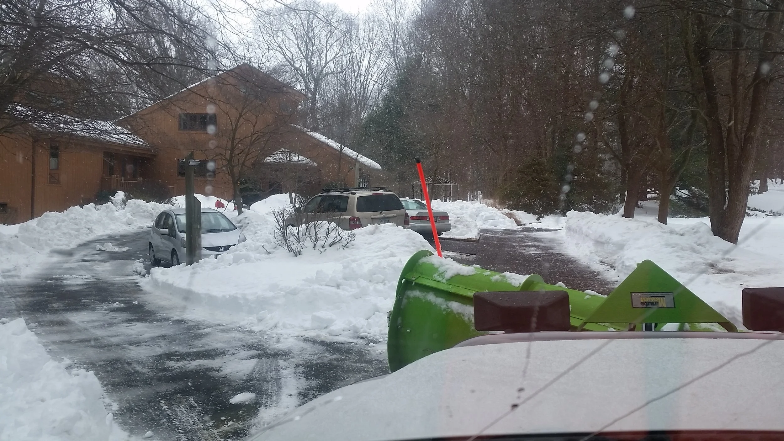 Any shape or size driveway we clear them all