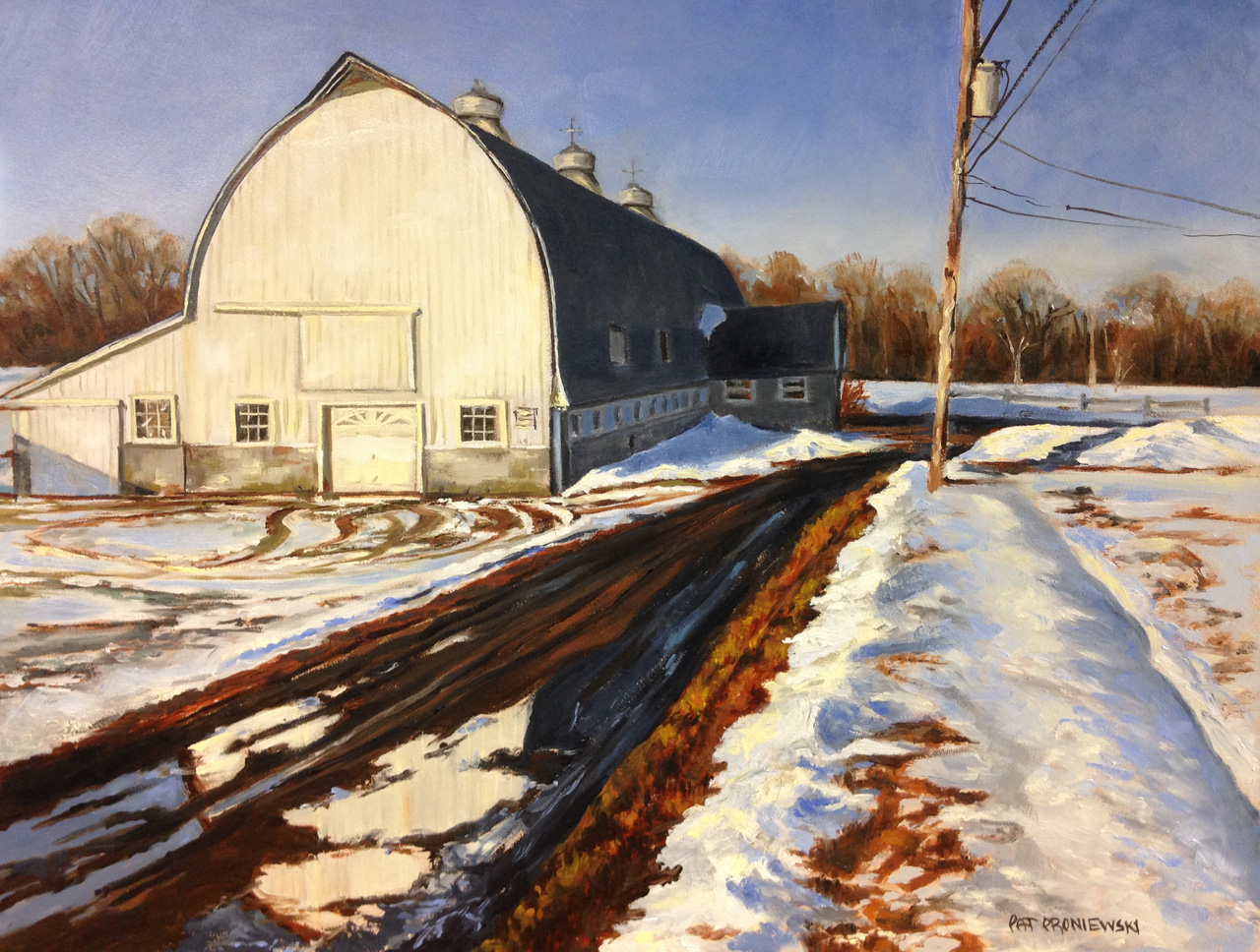 "Final Thaw, Sunny Lane Farm"