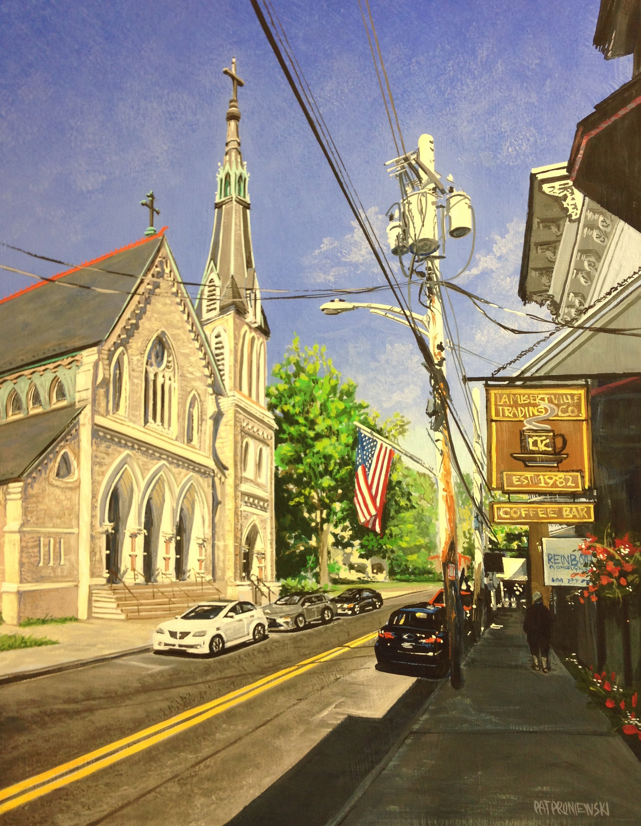 "Bridge Street Stroll" Lambertville, NJ