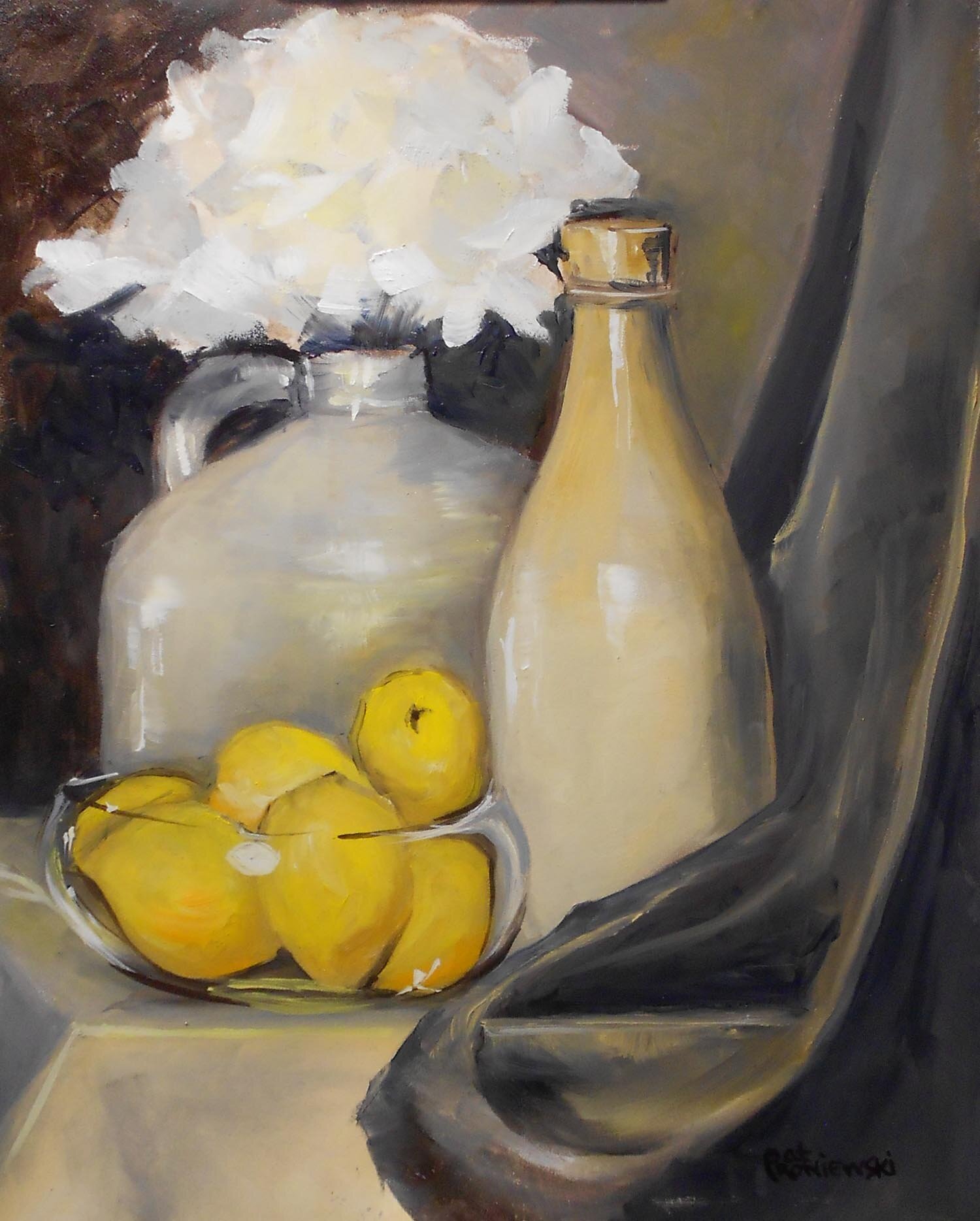 Lemons and Hydrangeas