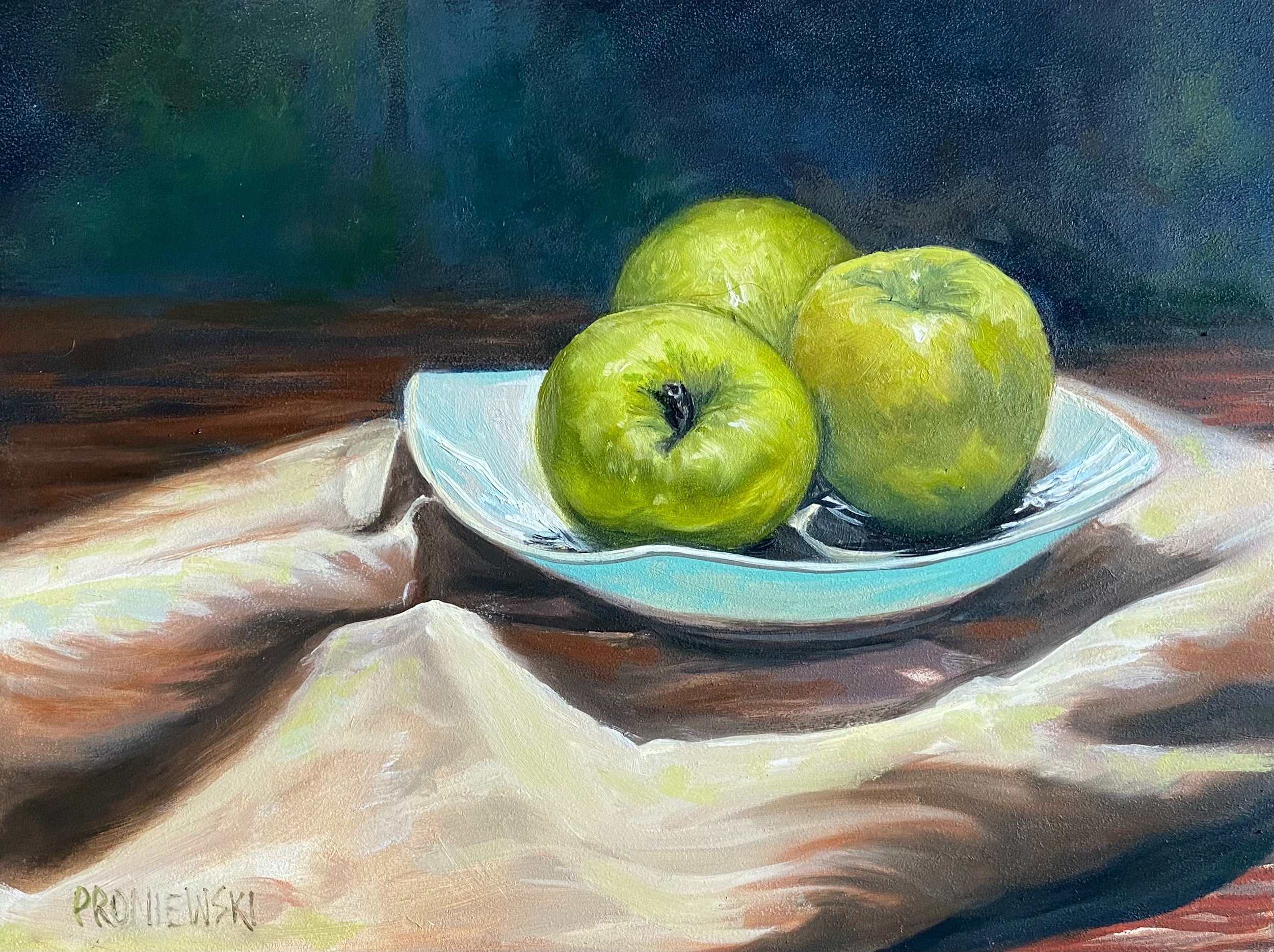 Grannies 6 × 8” oil on Ampersand archival gessobord Currently on exhibit at The Euphemia Gallery, Third Ave., Spring Lake, NJ. Available