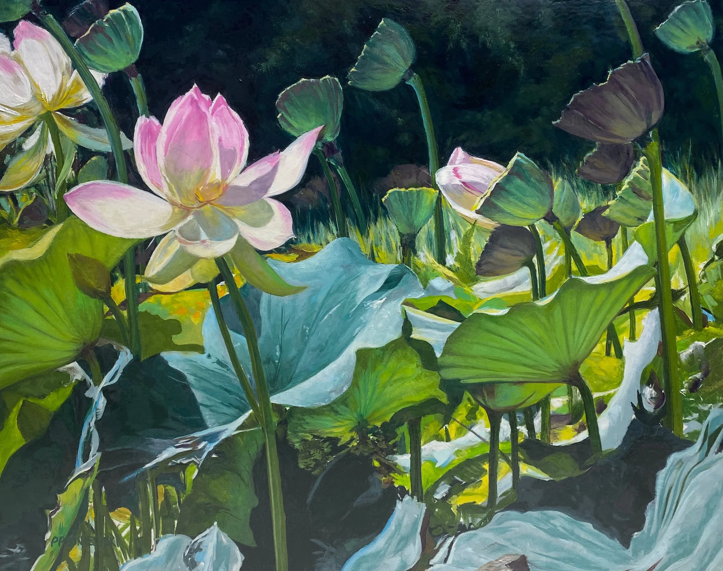 On the Pond at Grounds for Sculpture
