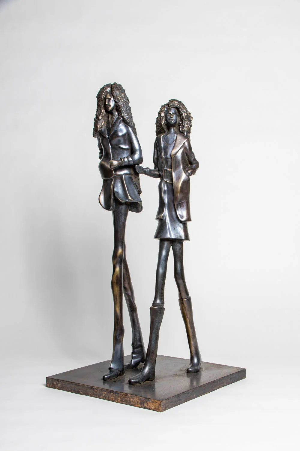 Sisters Edition Of 5 Clinton Sculptures sisters-edition-of-5-clinton-sculptures