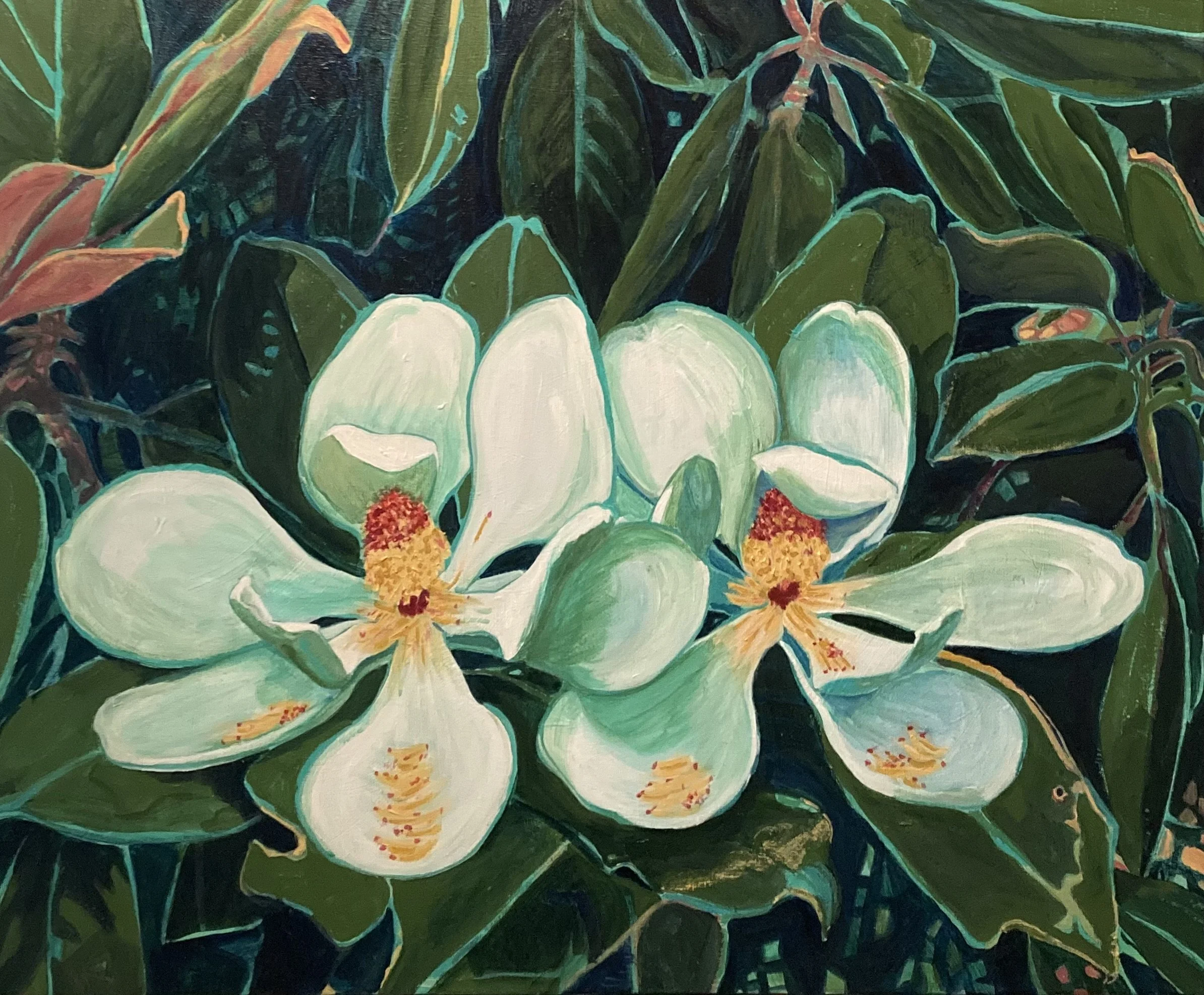 Teal Magnolias