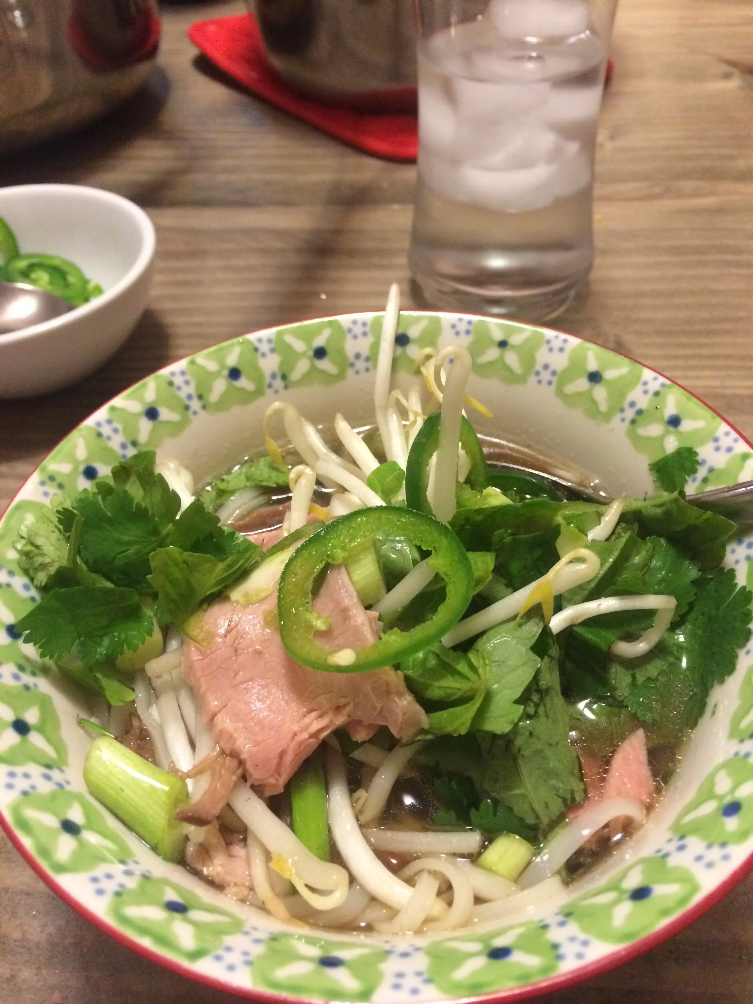 Leftover prime rib Pho