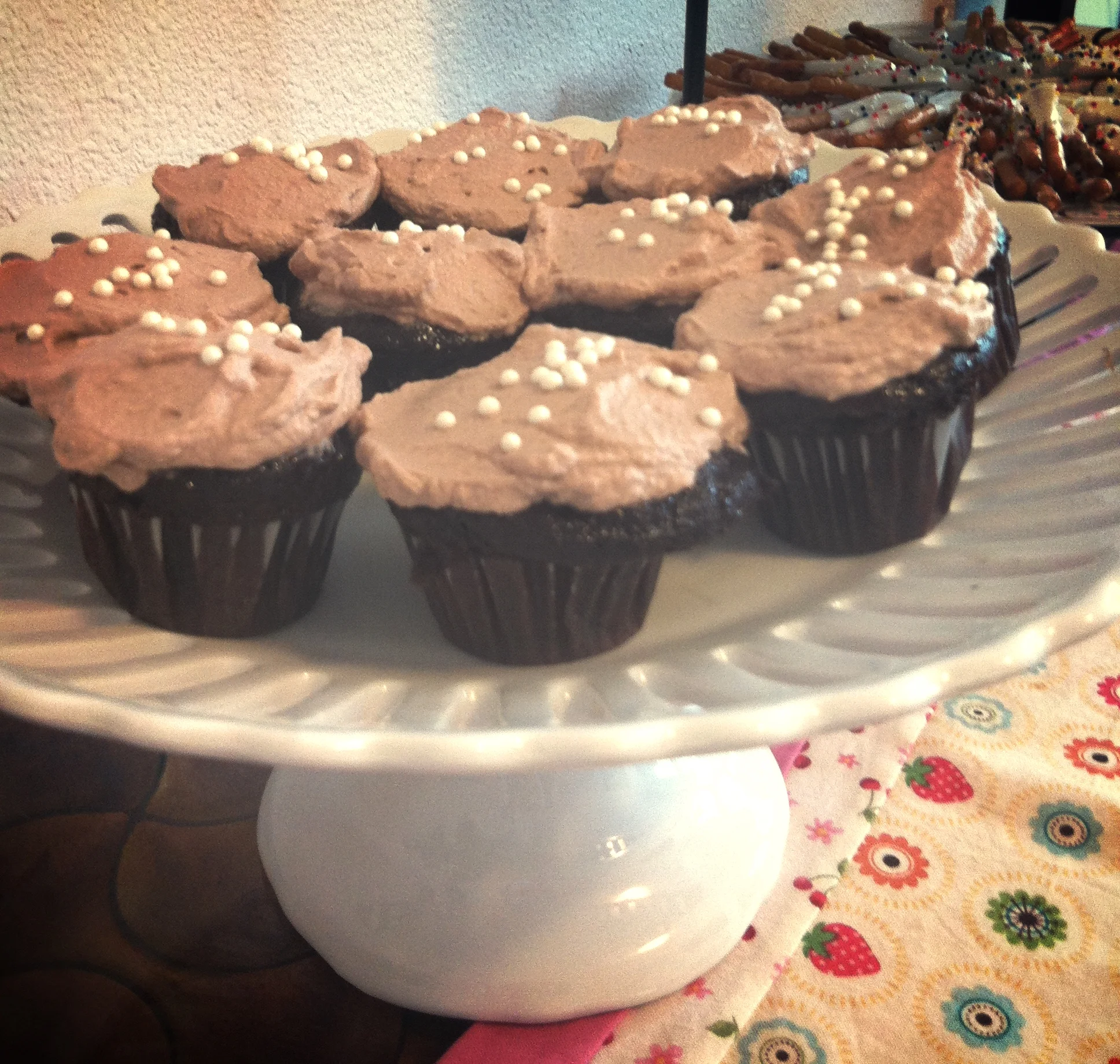 birthday party cupcakes