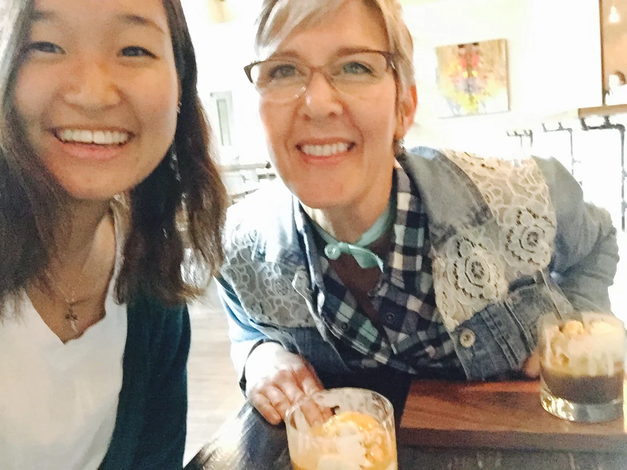 Friends and affagato