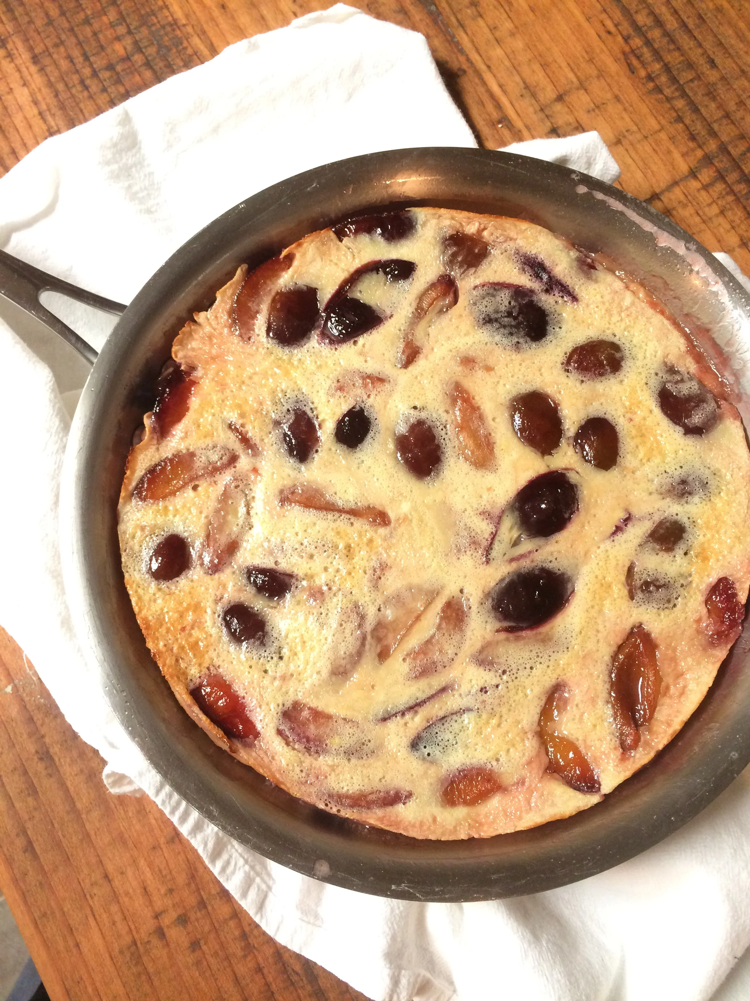 Plum Clafoutis