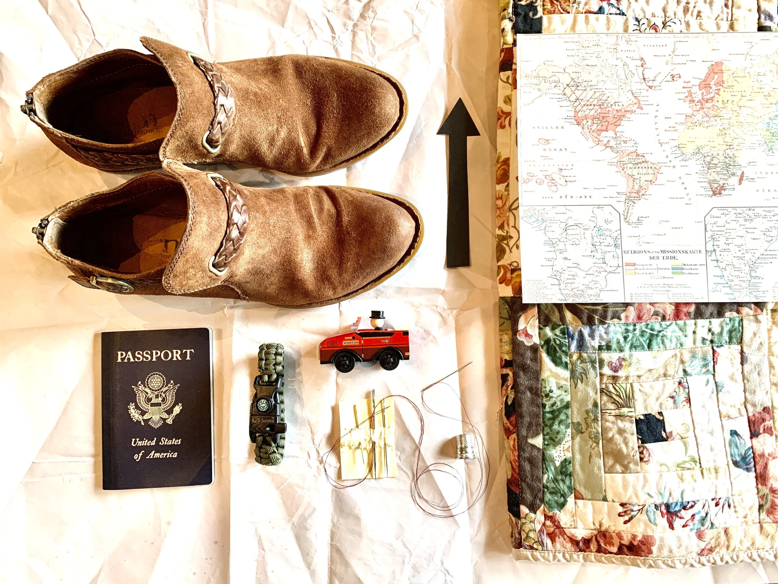 How to be still and move at the same time.