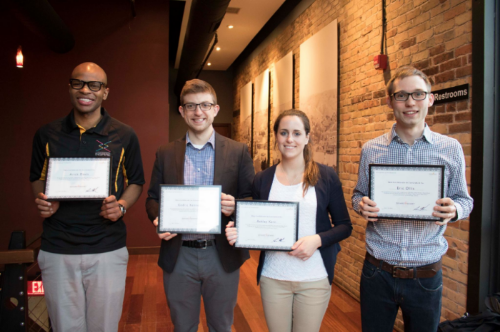 SmartStart graduation with fellow tech startups (April 2016)