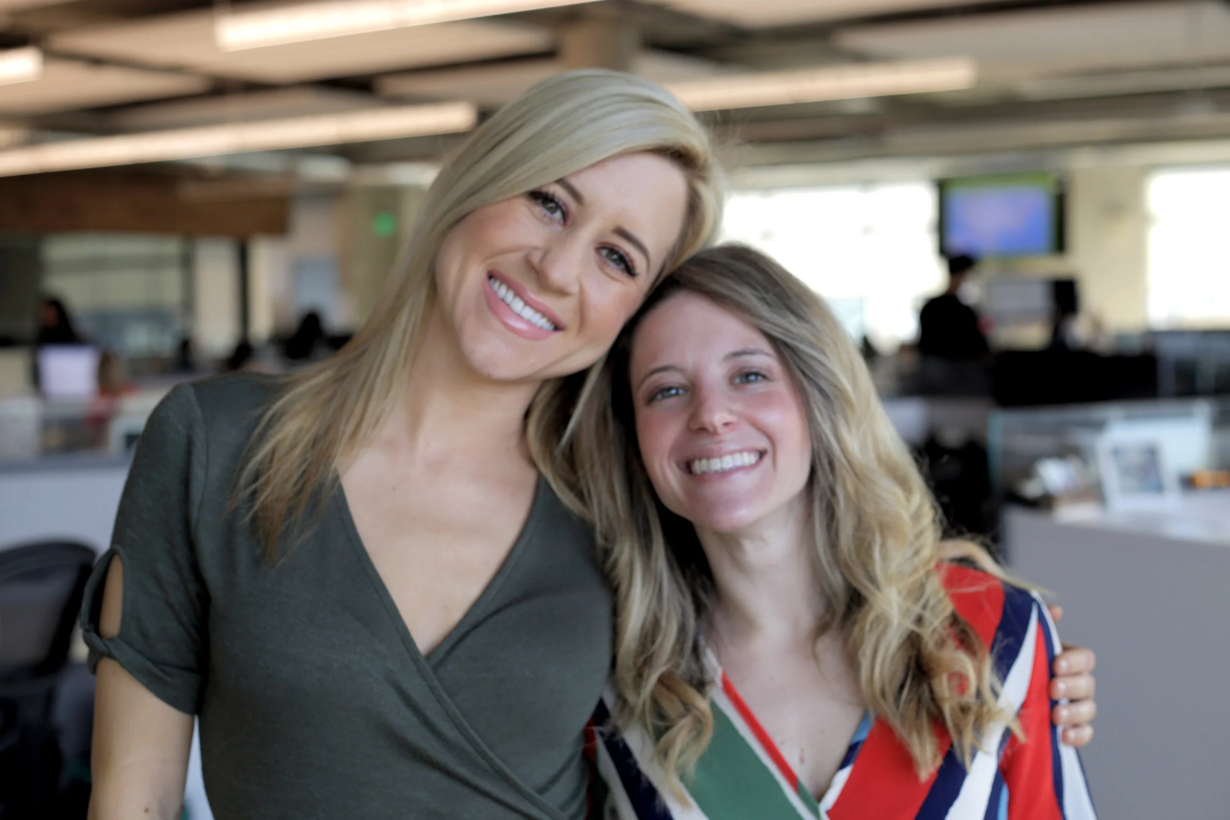 Banfield's Employer Brand team, Chelsea Saake (left) and Allison Dunsmore (right)