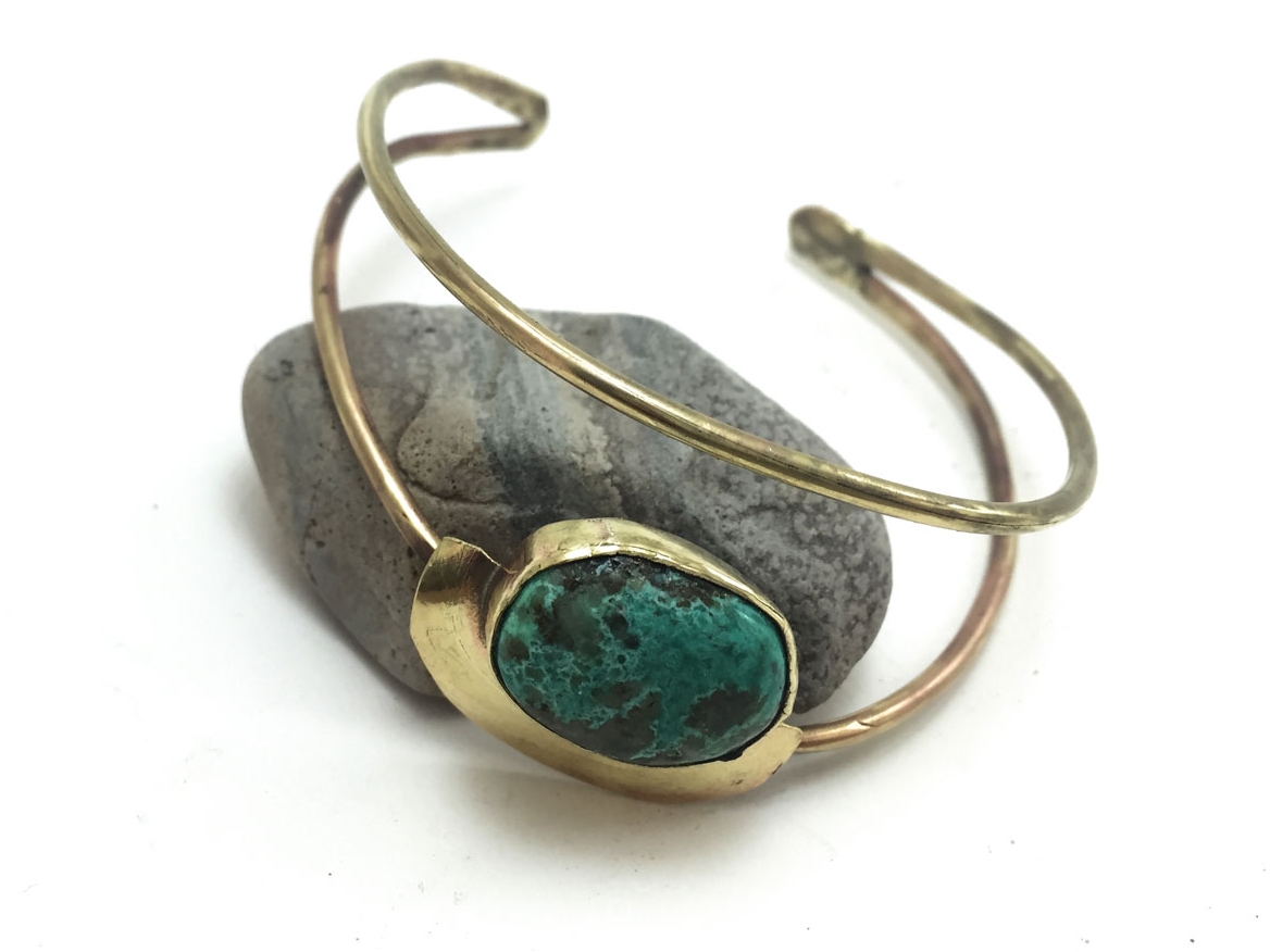 Turquoise Blue Earth Cuff