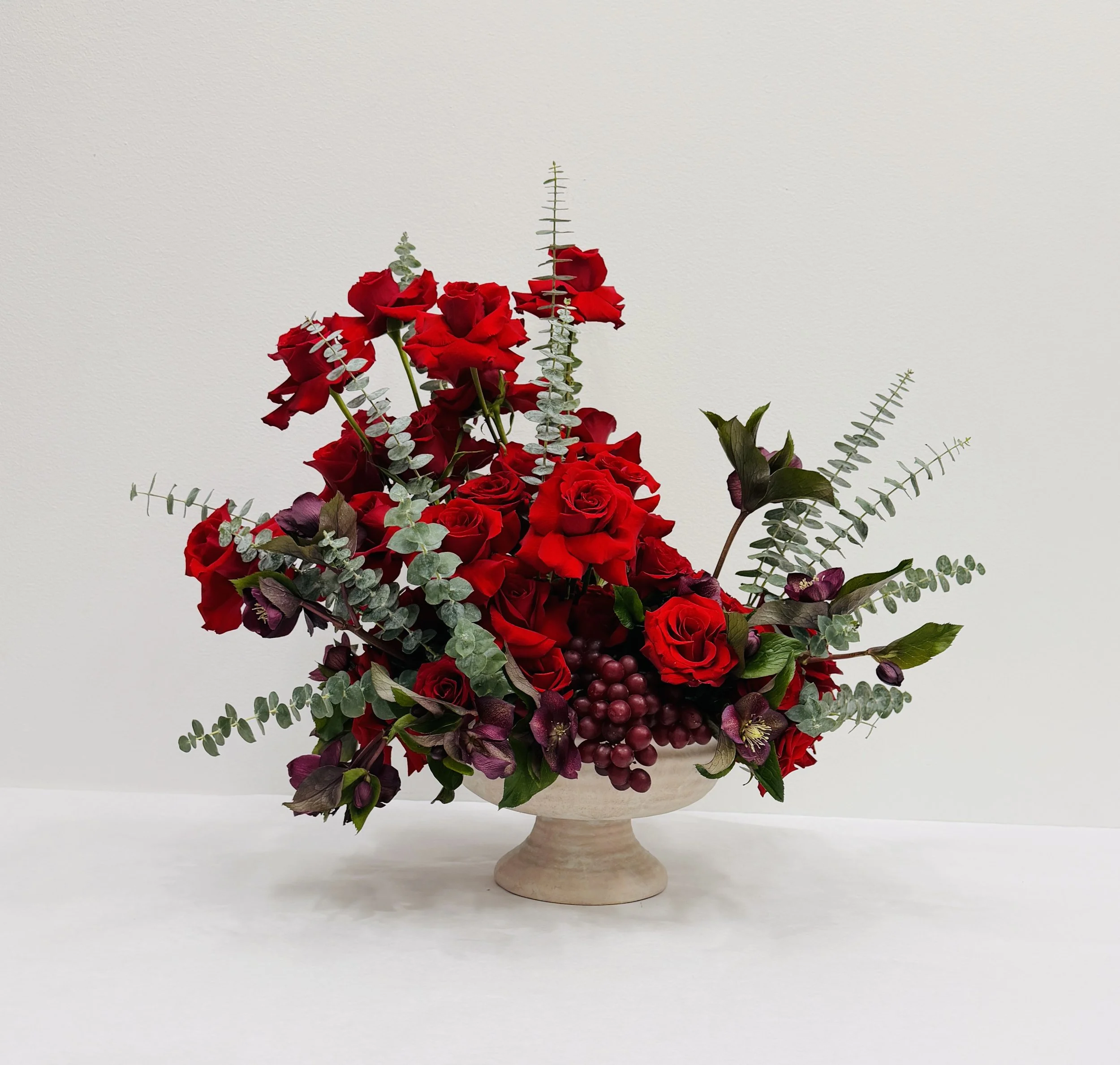 Ruby Garden Centerpiece