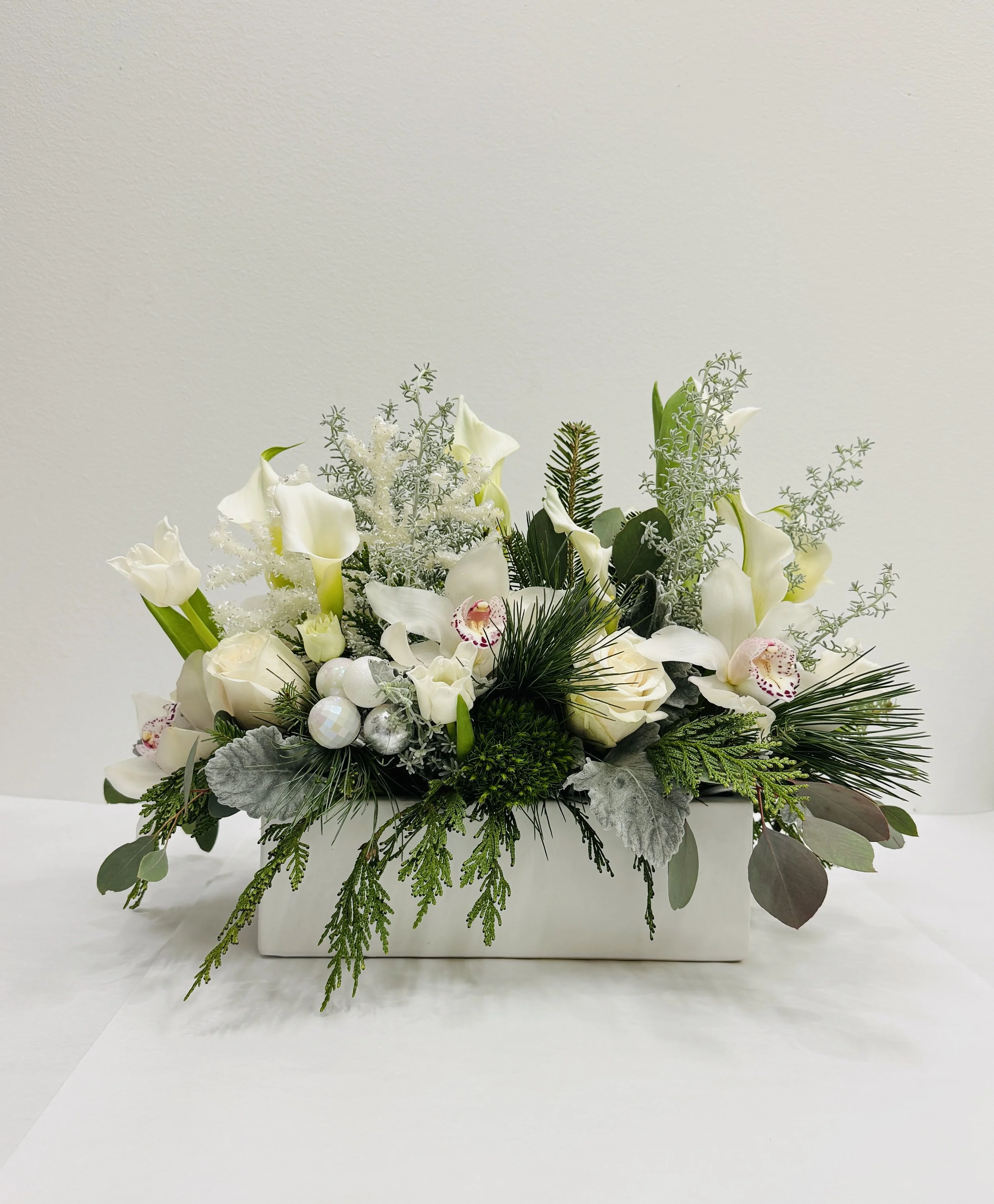 Winter Elegance Centerpiece