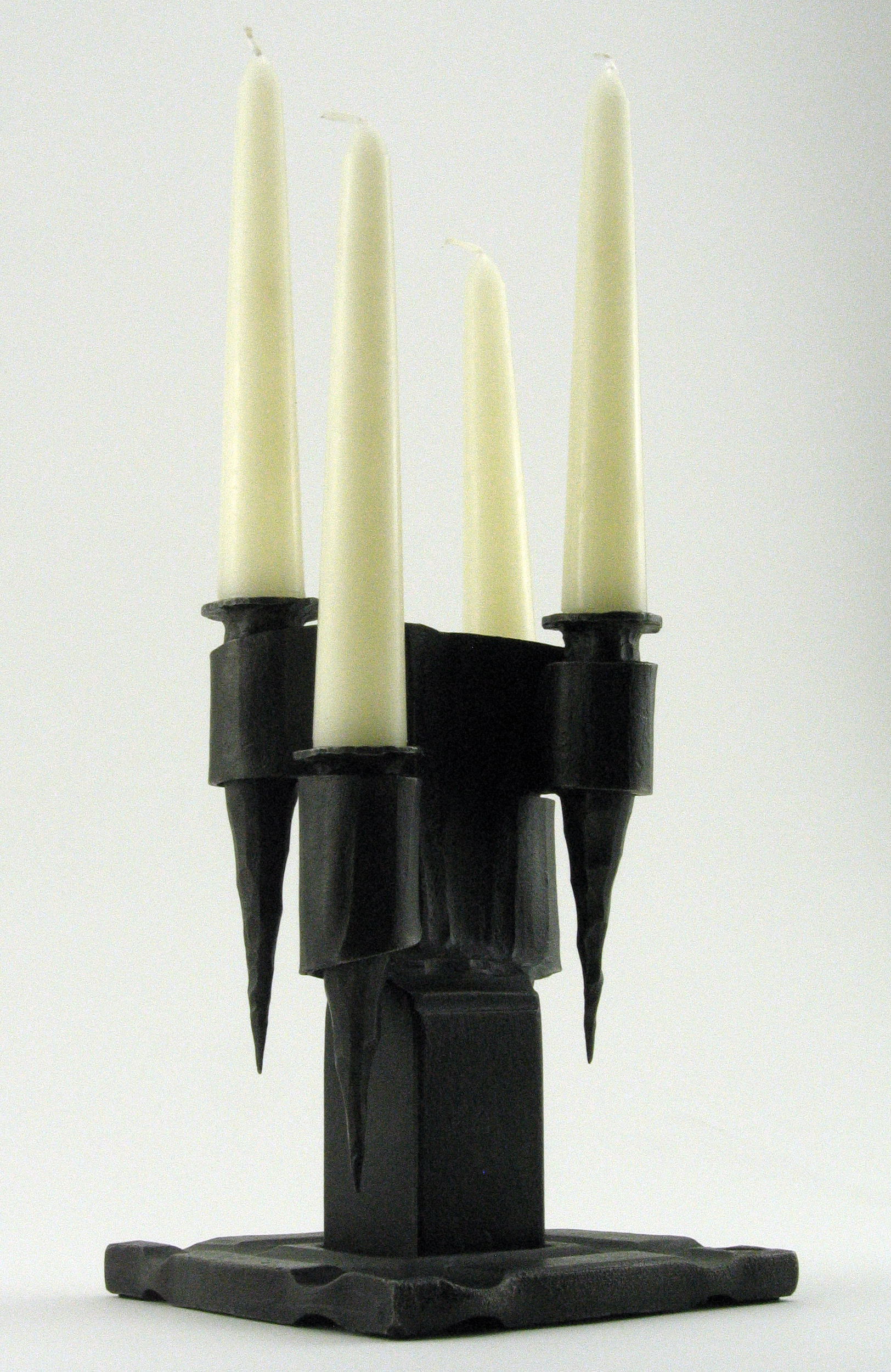  Curling Iron II candlestick, steel, 2012 