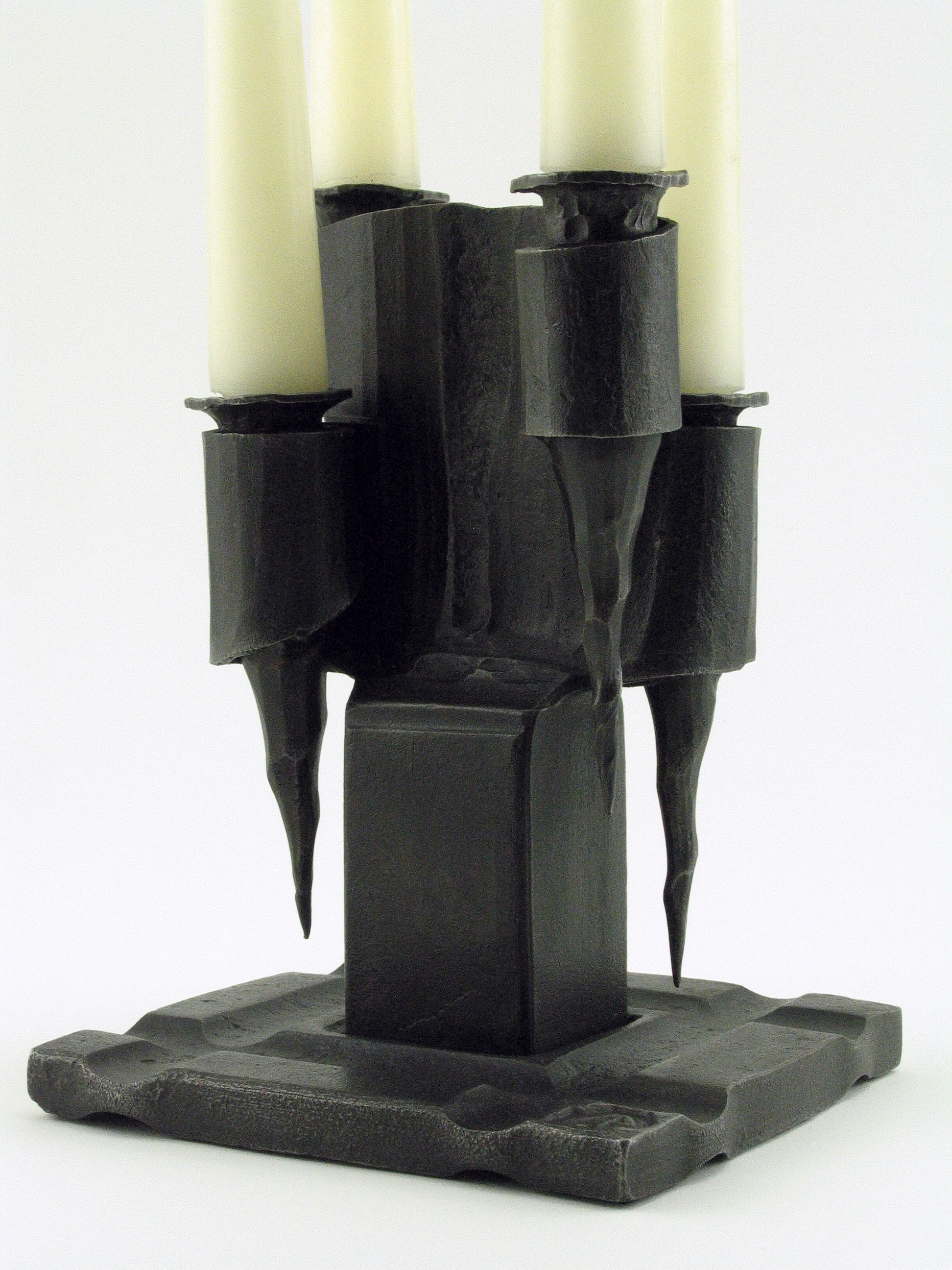  Curling Iron II candlestick, steel, 2012 