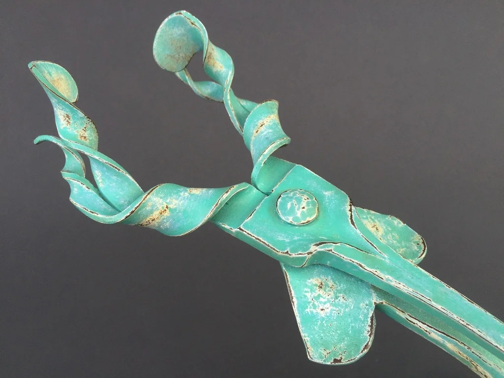 Squidbert, steel, 2015