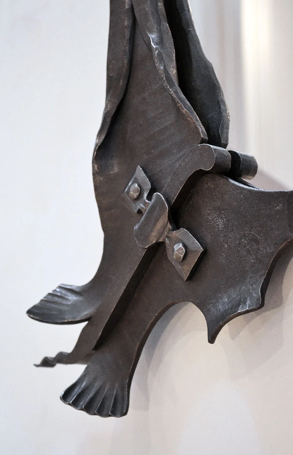 Mirror Frame for Artfully Insane Tattoo Parlour, mild steel, mirror, 2013