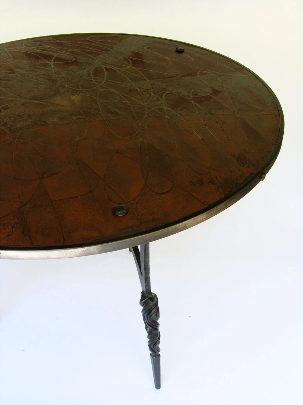 kitchen table, steel, plywood, 2013