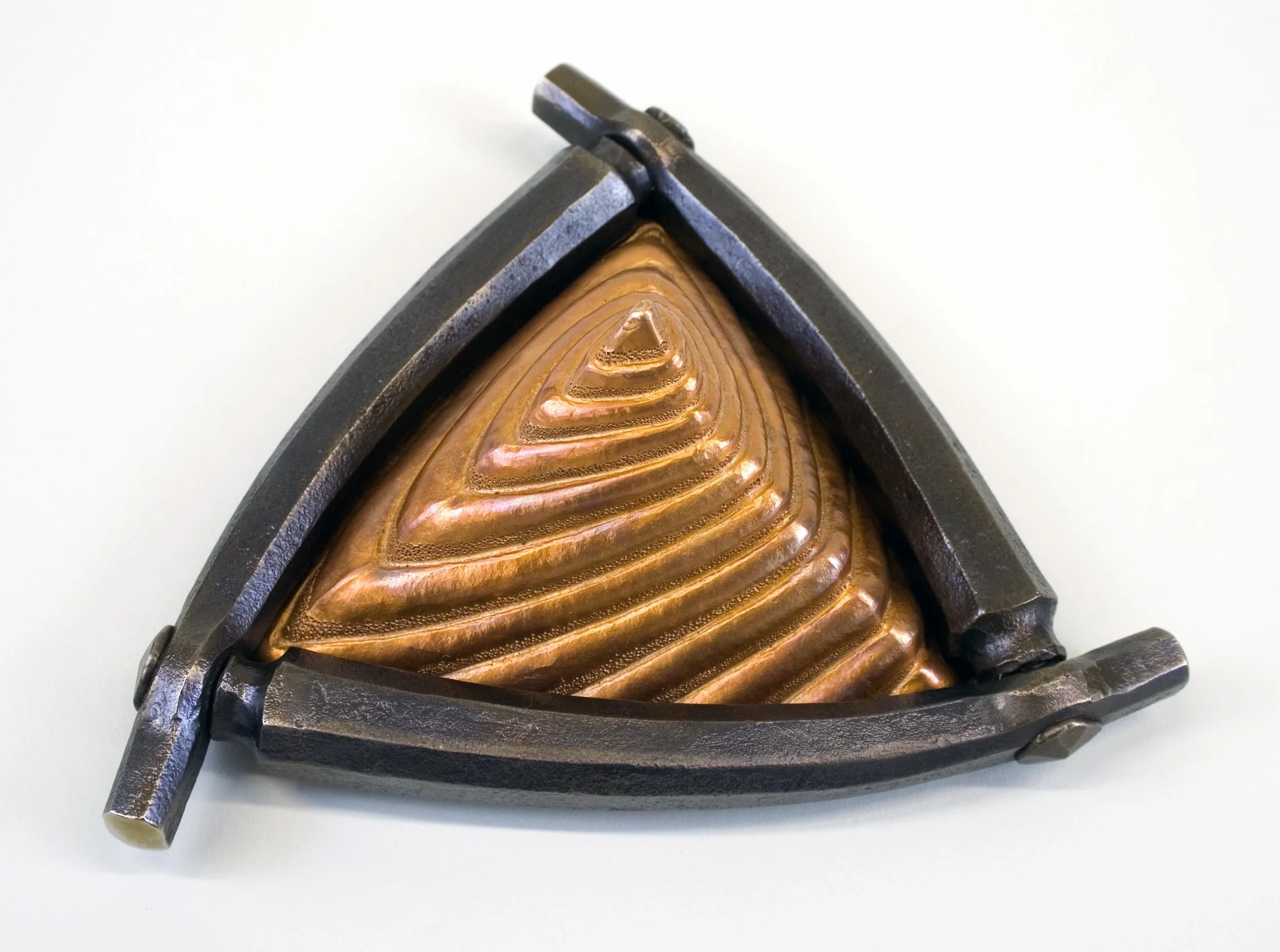 Frame II, copper, steel, brass, 2013