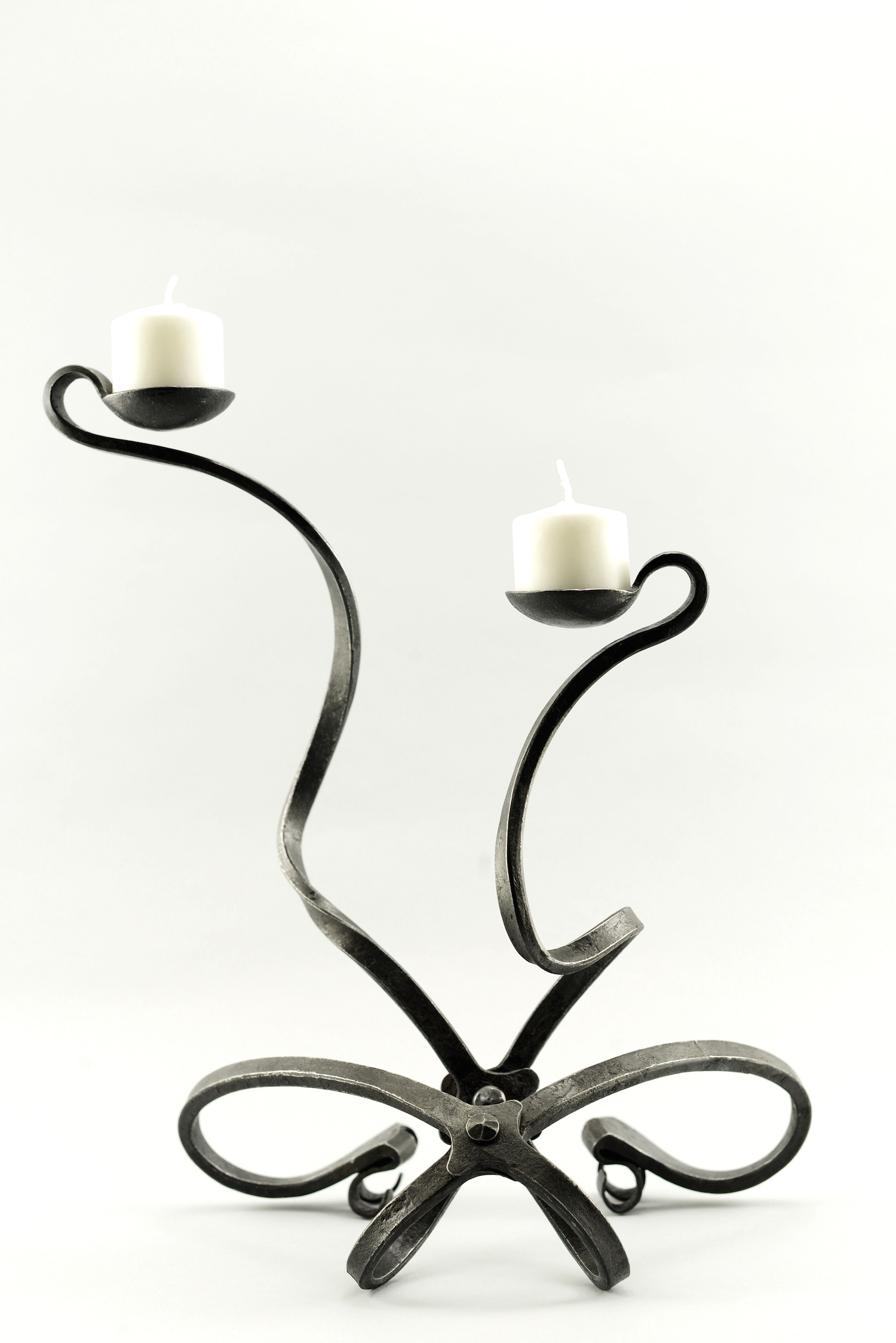  Squiggle Cups Candlestick, steel, 2016 