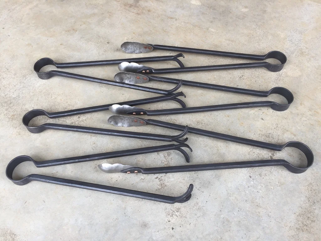 Grill Tongs, stainless steel, 2017