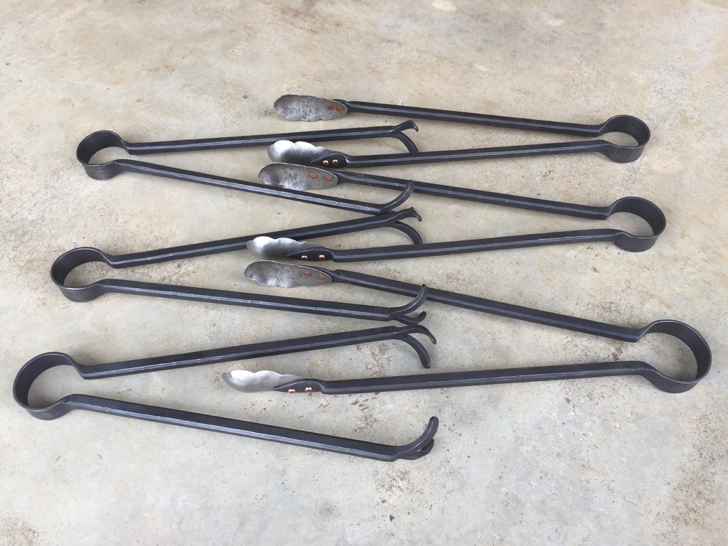  Grill Tongs, stainless steel, 2017 