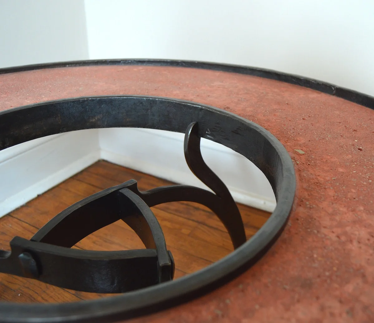 Donut Table, steel, concrete, 2011