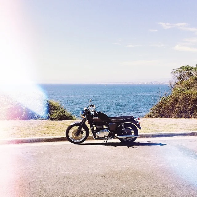 First ride from my house in Long Beach through Palos Verdes along the coast