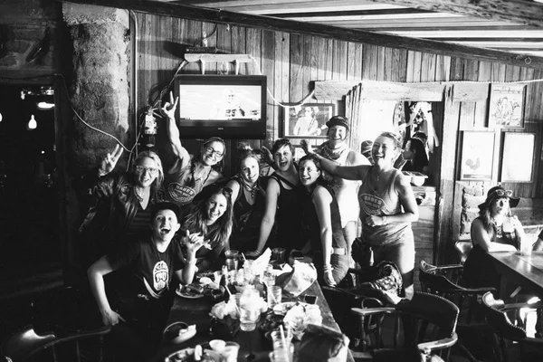 Ladies taking over Pappy's! 