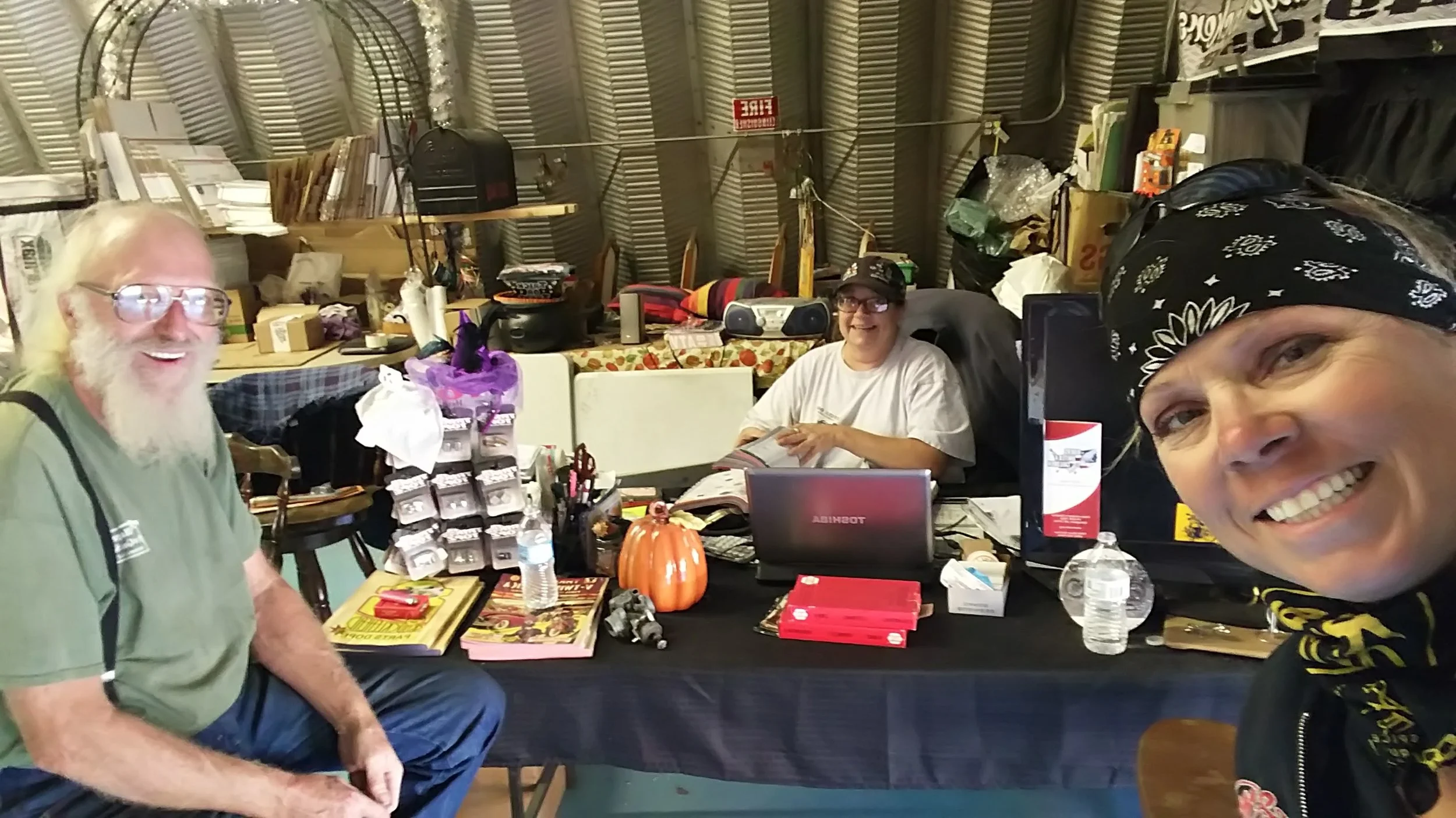 Red and Kate Good of Cycle One Manufacturing in Locust Grove Oklahoma