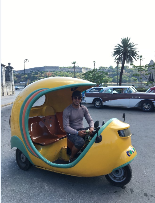 We rode these little Cuba taxis that were lot of fun. Basically a moped/scooter within one of those theme park rides. 